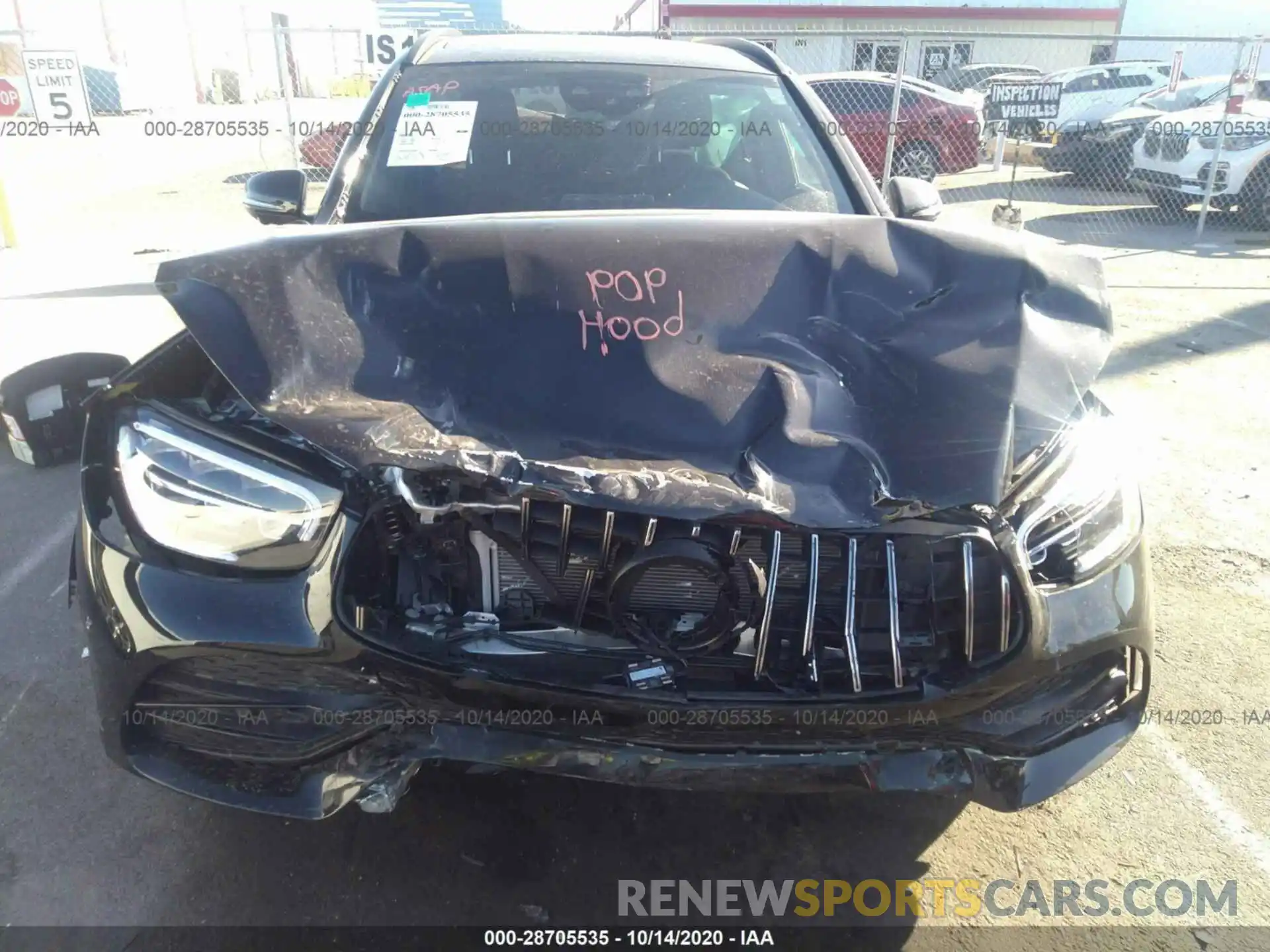 6 Фотография поврежденного автомобиля W1N0G6EB8LF763919 MERCEDES-BENZ GLC 2020