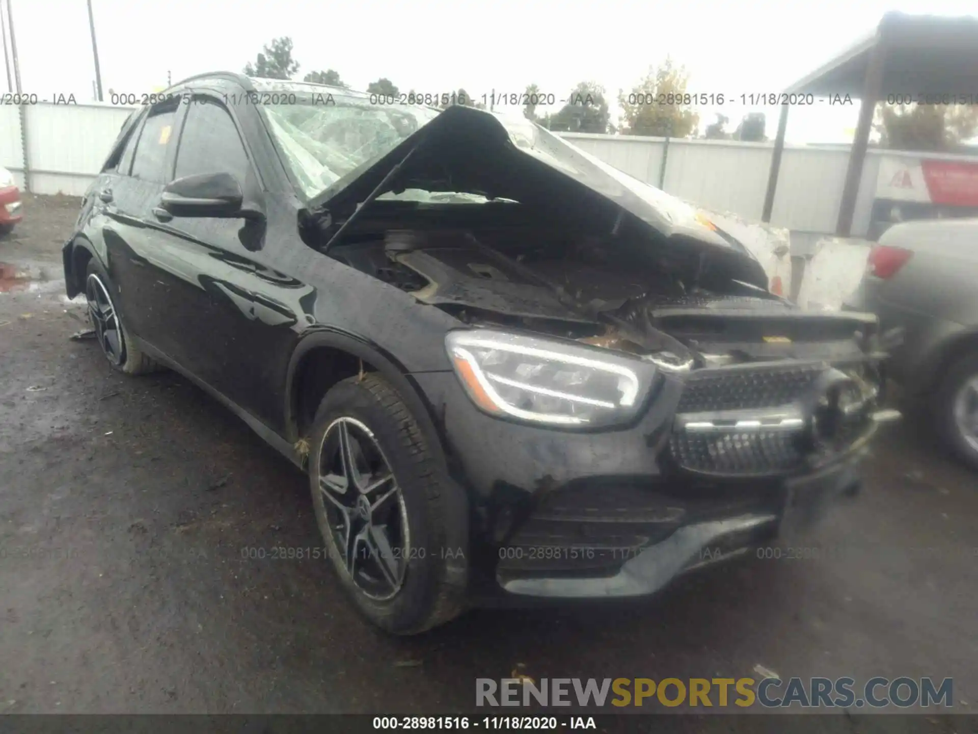 1 Photograph of a damaged car W1N0G8DB0LF781831 MERCEDES-BENZ GLC 2020