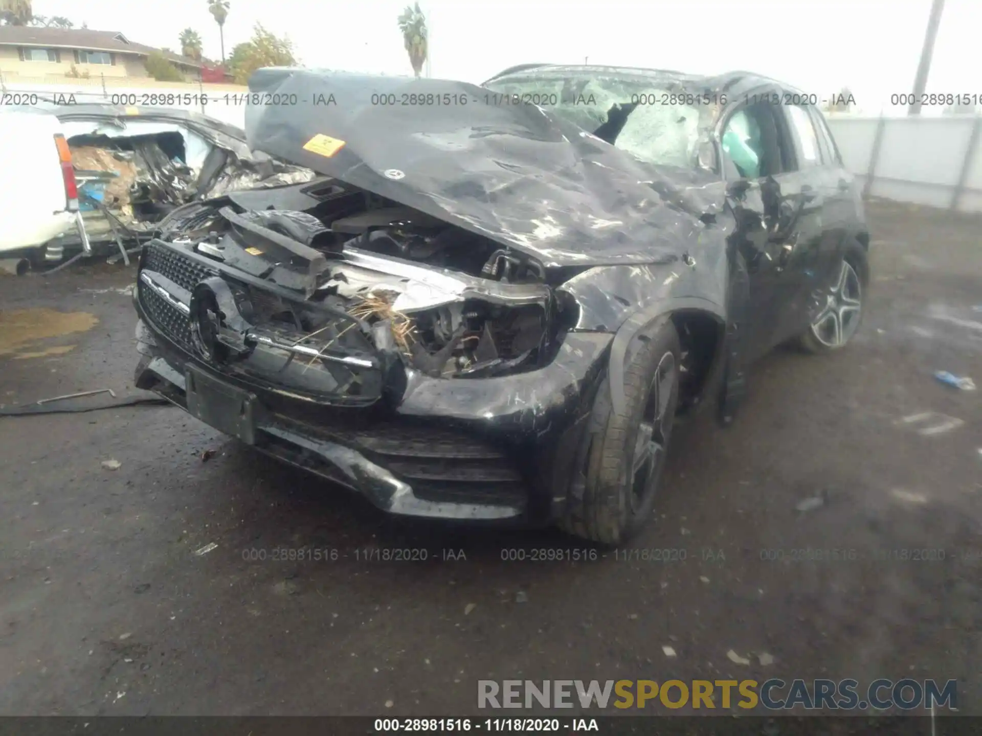 2 Photograph of a damaged car W1N0G8DB0LF781831 MERCEDES-BENZ GLC 2020