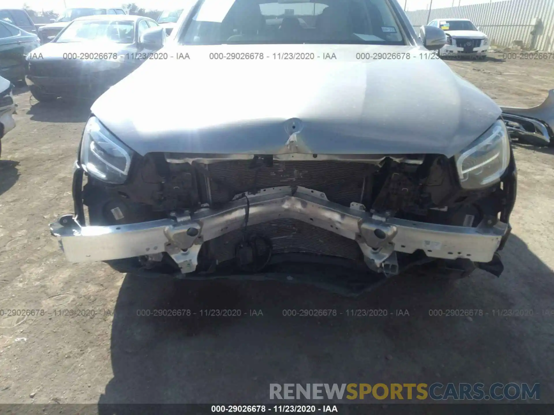 6 Photograph of a damaged car W1N0G8DB0LF789668 MERCEDES-BENZ GLC 2020