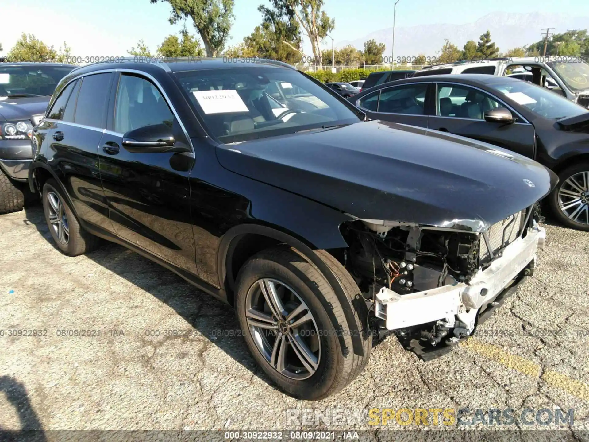 1 Photograph of a damaged car W1N0G8DB0LF799696 MERCEDES-BENZ GLC 2020