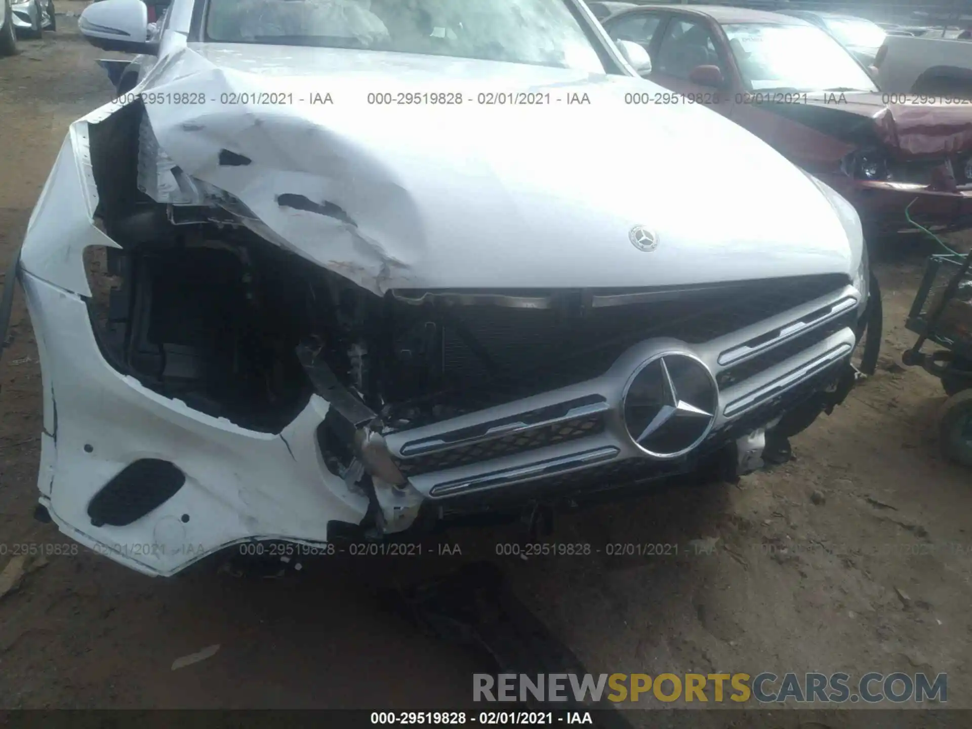 6 Фотография поврежденного автомобиля W1N0G8DB0LV255656 MERCEDES-BENZ GLC 2020