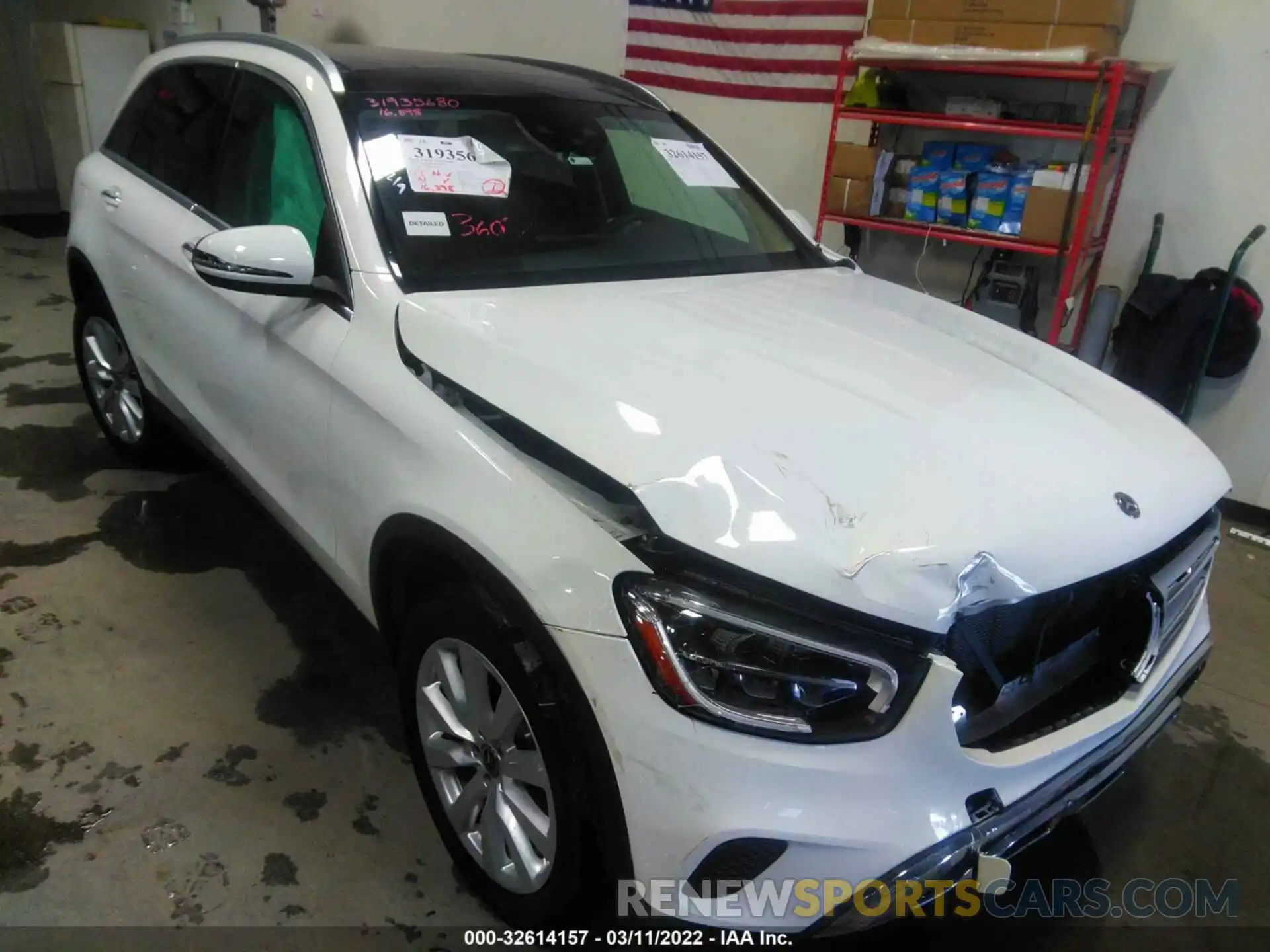 1 Фотография поврежденного автомобиля W1N0G8DB1LF780204 MERCEDES-BENZ GLC 2020