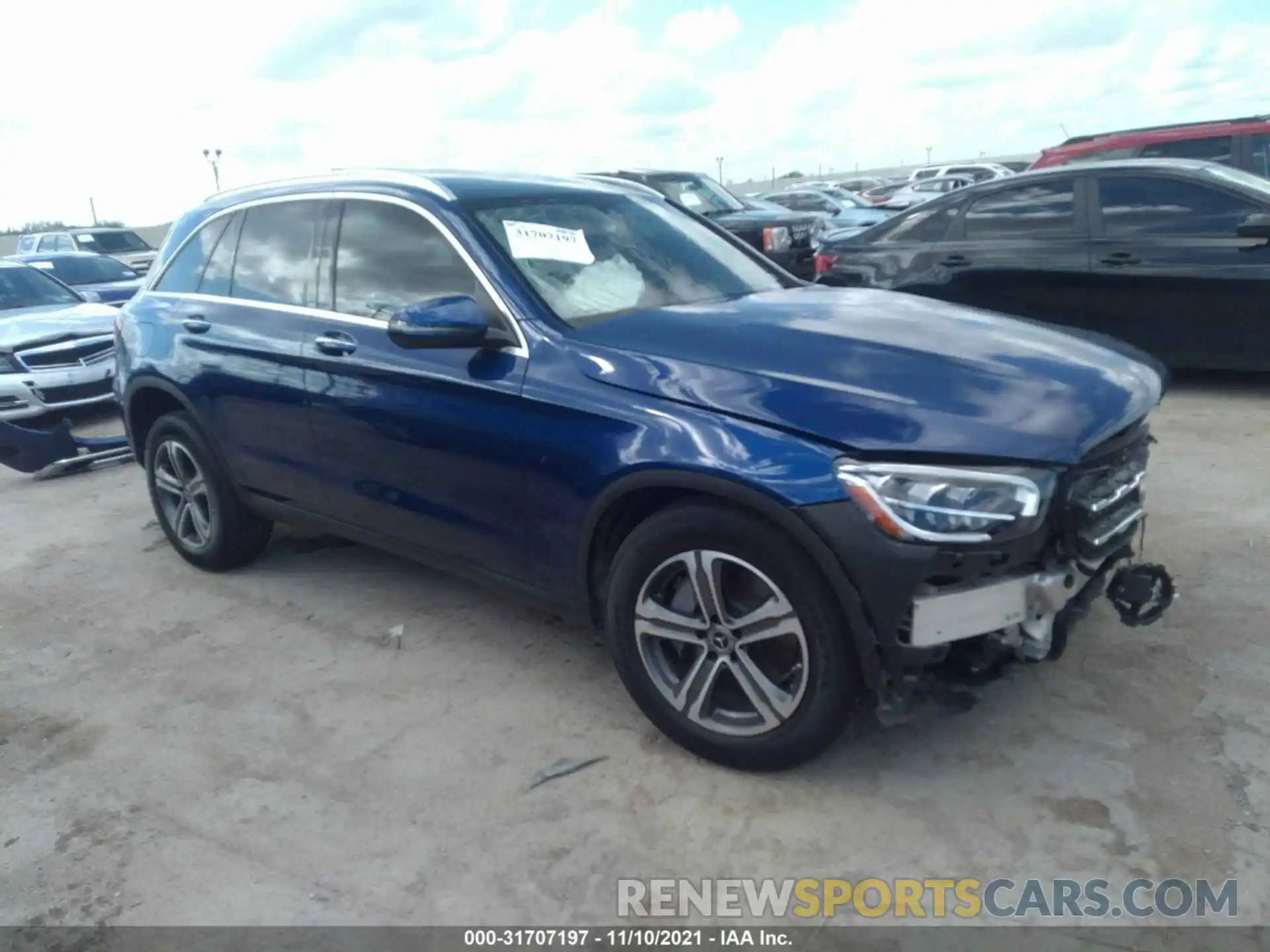 1 Фотография поврежденного автомобиля W1N0G8DB1LF793857 MERCEDES-BENZ GLC 2020