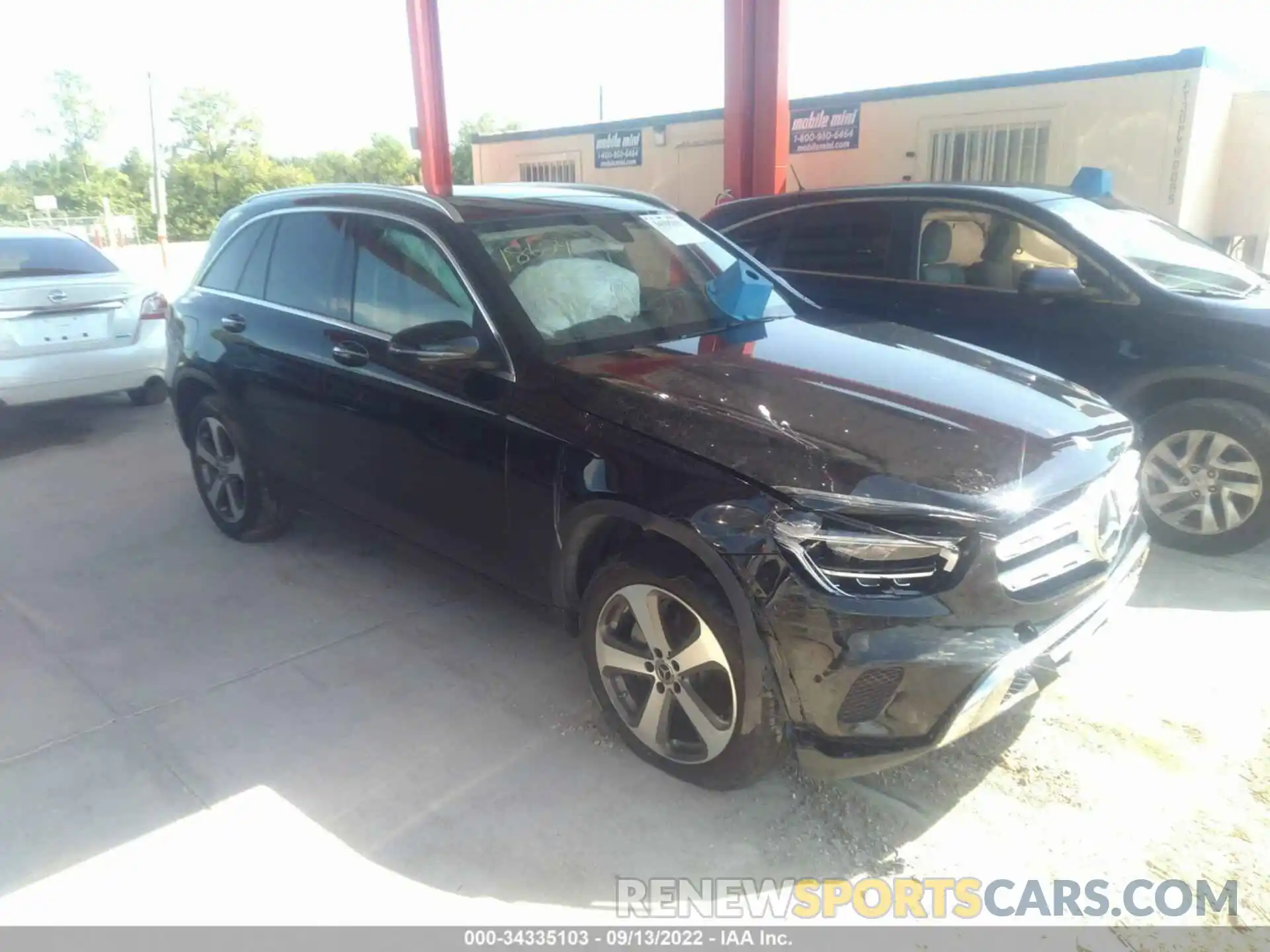 1 Photograph of a damaged car W1N0G8DB2LF833914 MERCEDES-BENZ GLC 2020