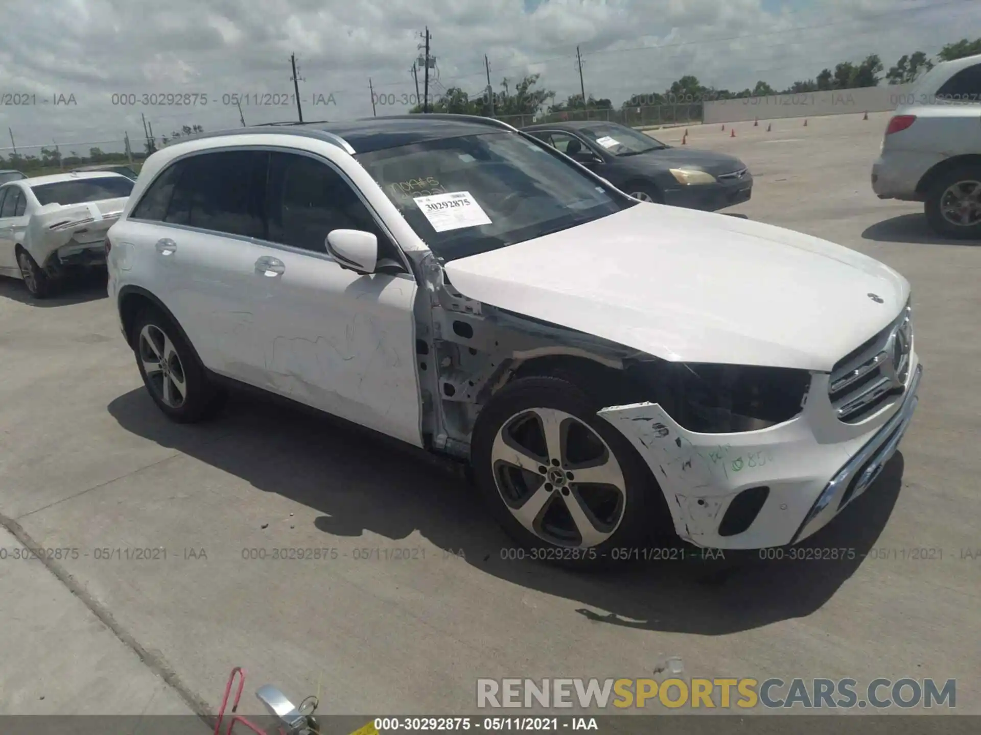 1 Photograph of a damaged car W1N0G8DB3LF838006 MERCEDES-BENZ GLC 2020