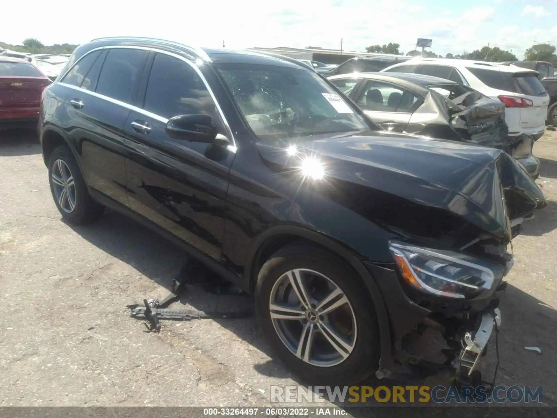 1 Photograph of a damaged car W1N0G8DB4LV262724 MERCEDES-BENZ GLC 2020