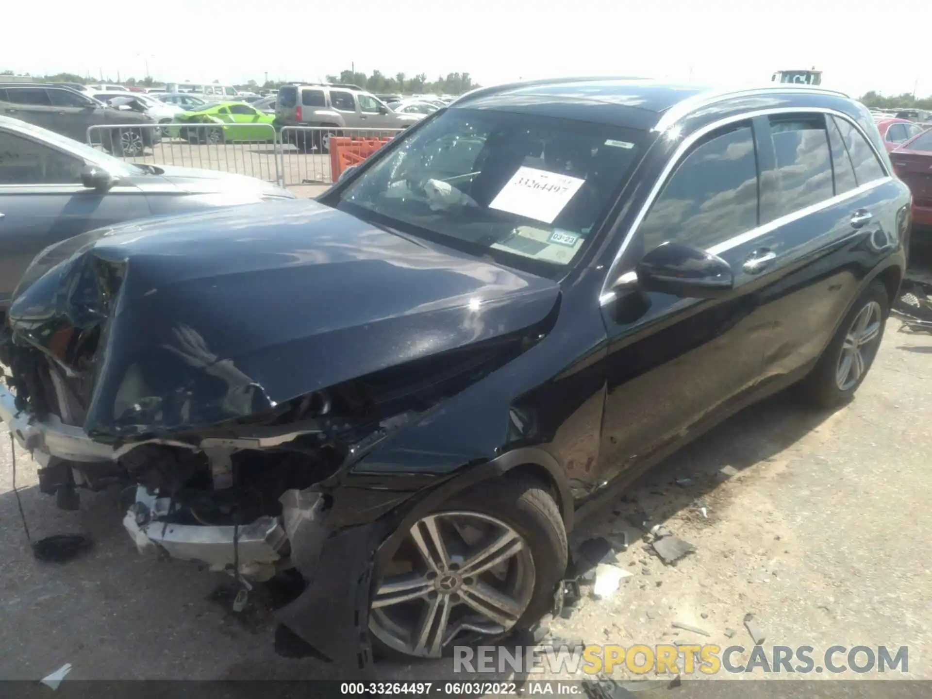 2 Photograph of a damaged car W1N0G8DB4LV262724 MERCEDES-BENZ GLC 2020