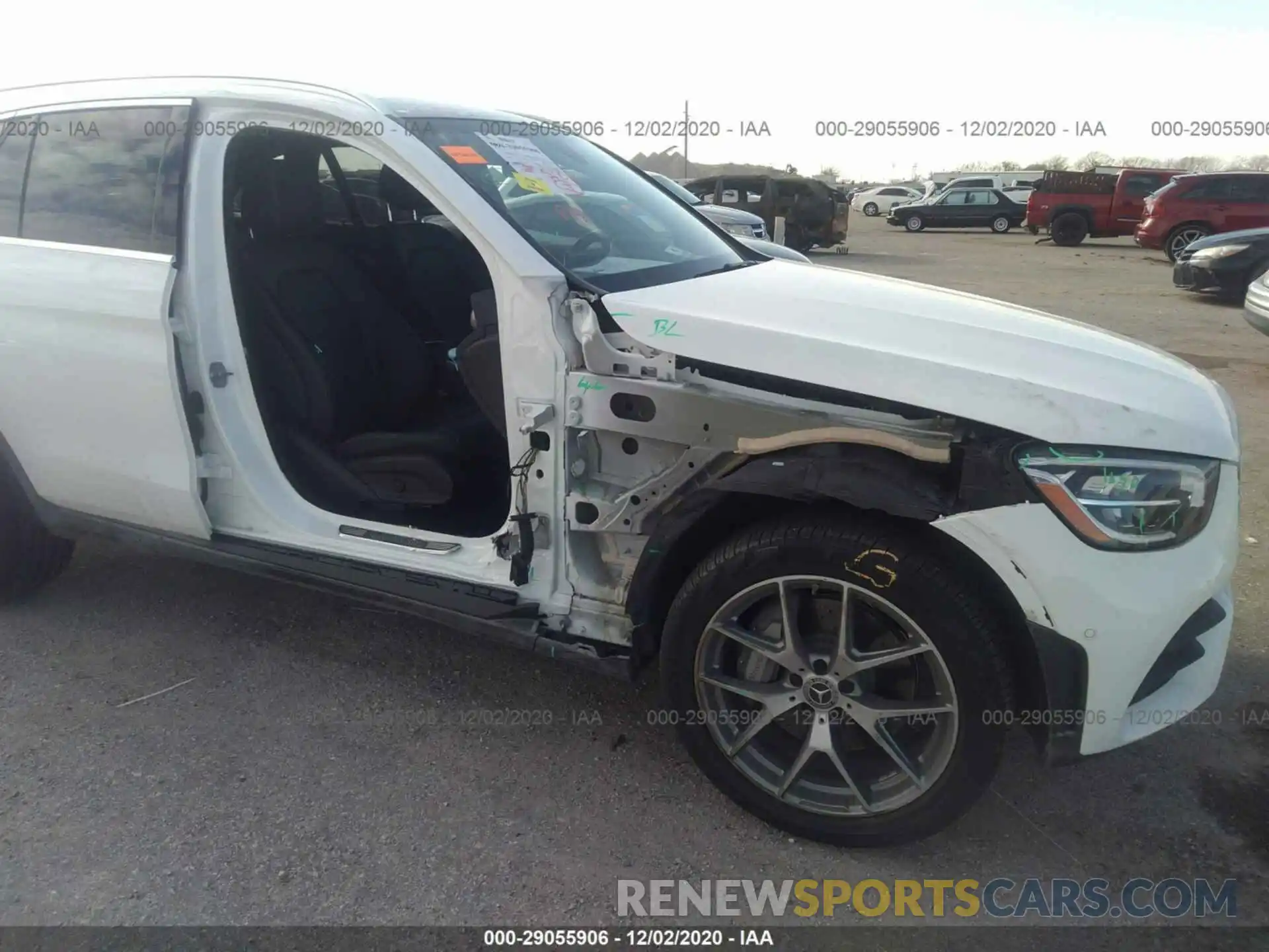 6 Фотография поврежденного автомобиля W1N0G8DB5LF762806 MERCEDES-BENZ GLC 2020