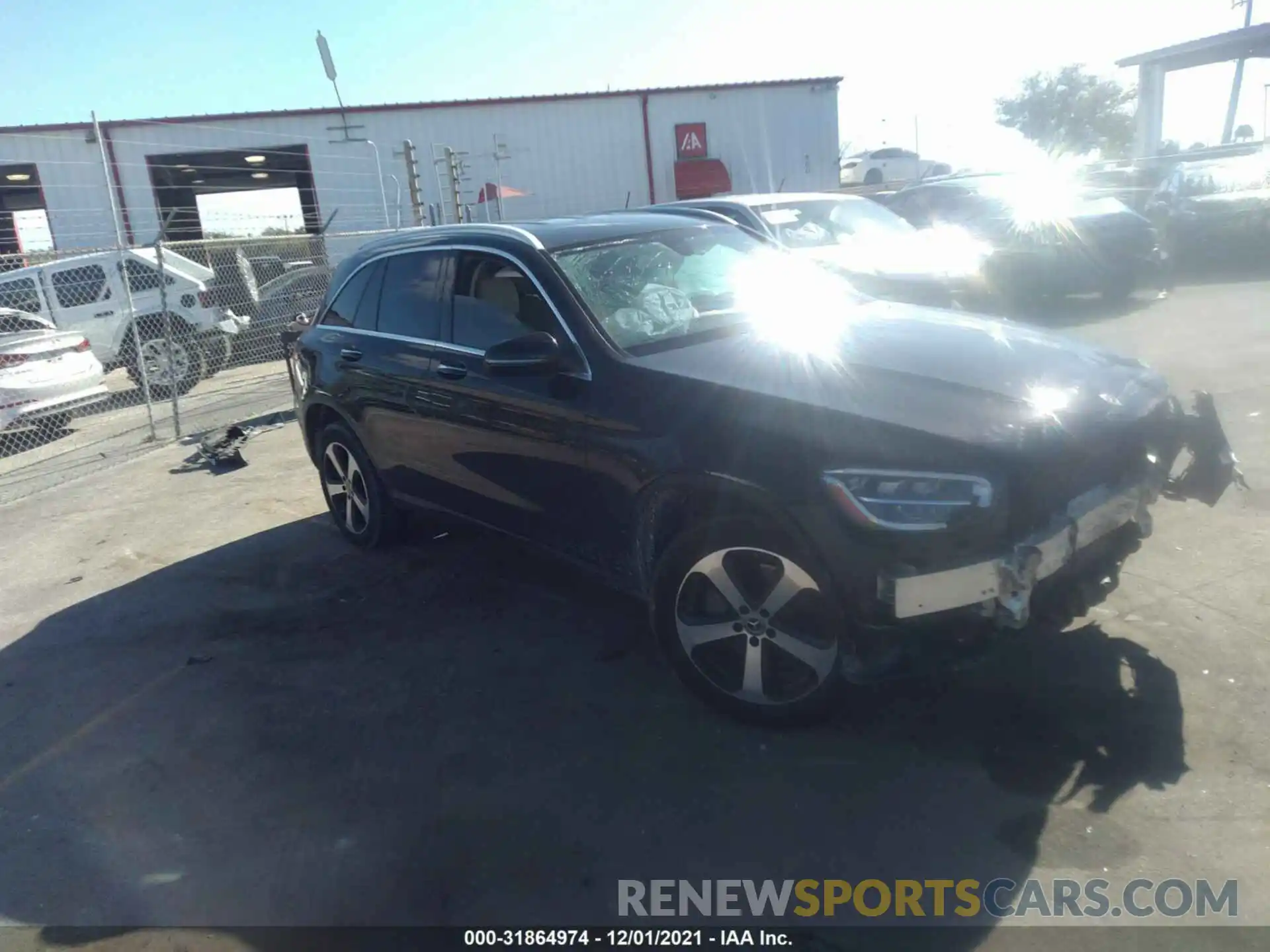 1 Photograph of a damaged car W1N0G8DB5LF785129 MERCEDES-BENZ GLC 2020