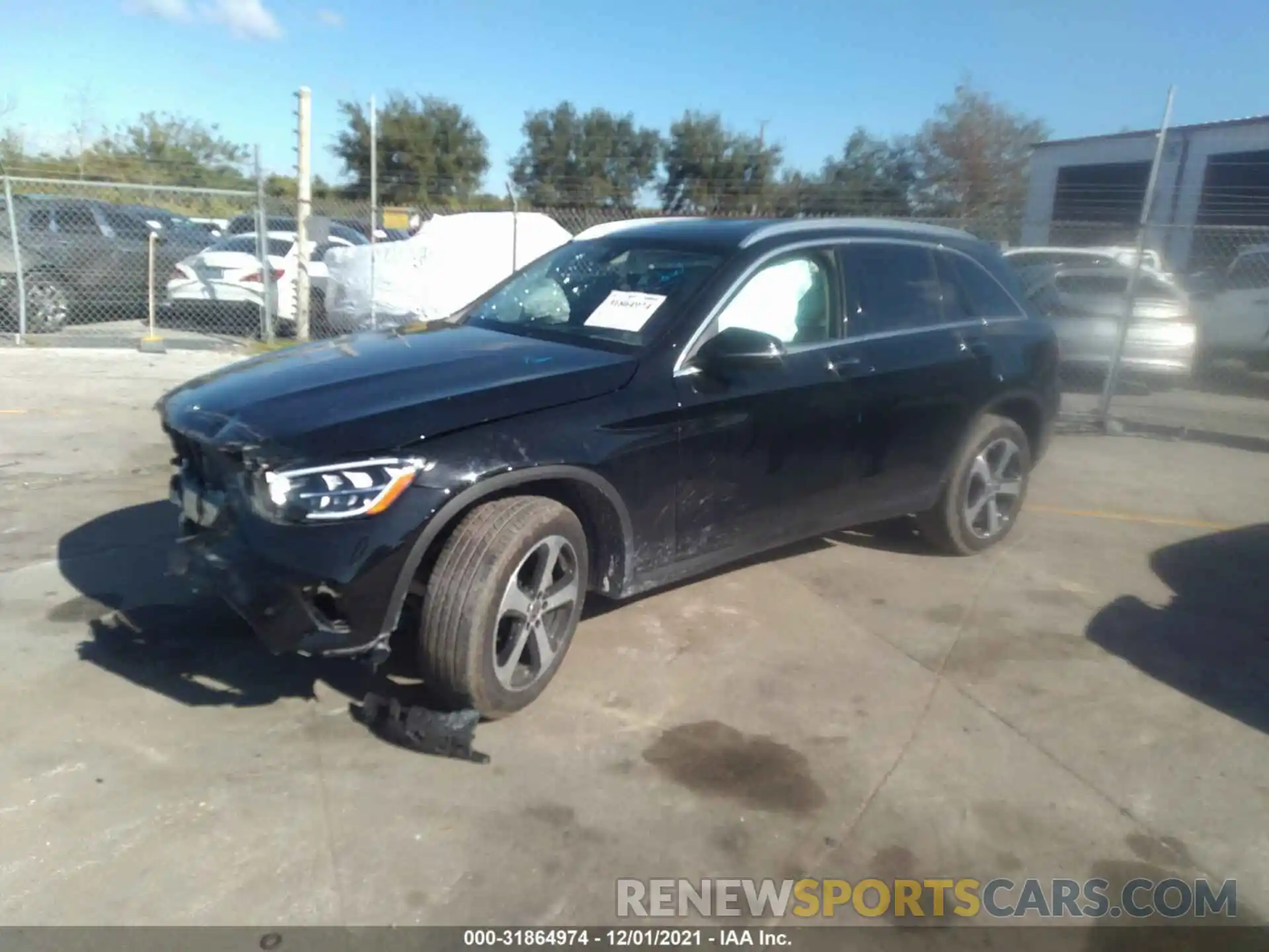 2 Photograph of a damaged car W1N0G8DB5LF785129 MERCEDES-BENZ GLC 2020