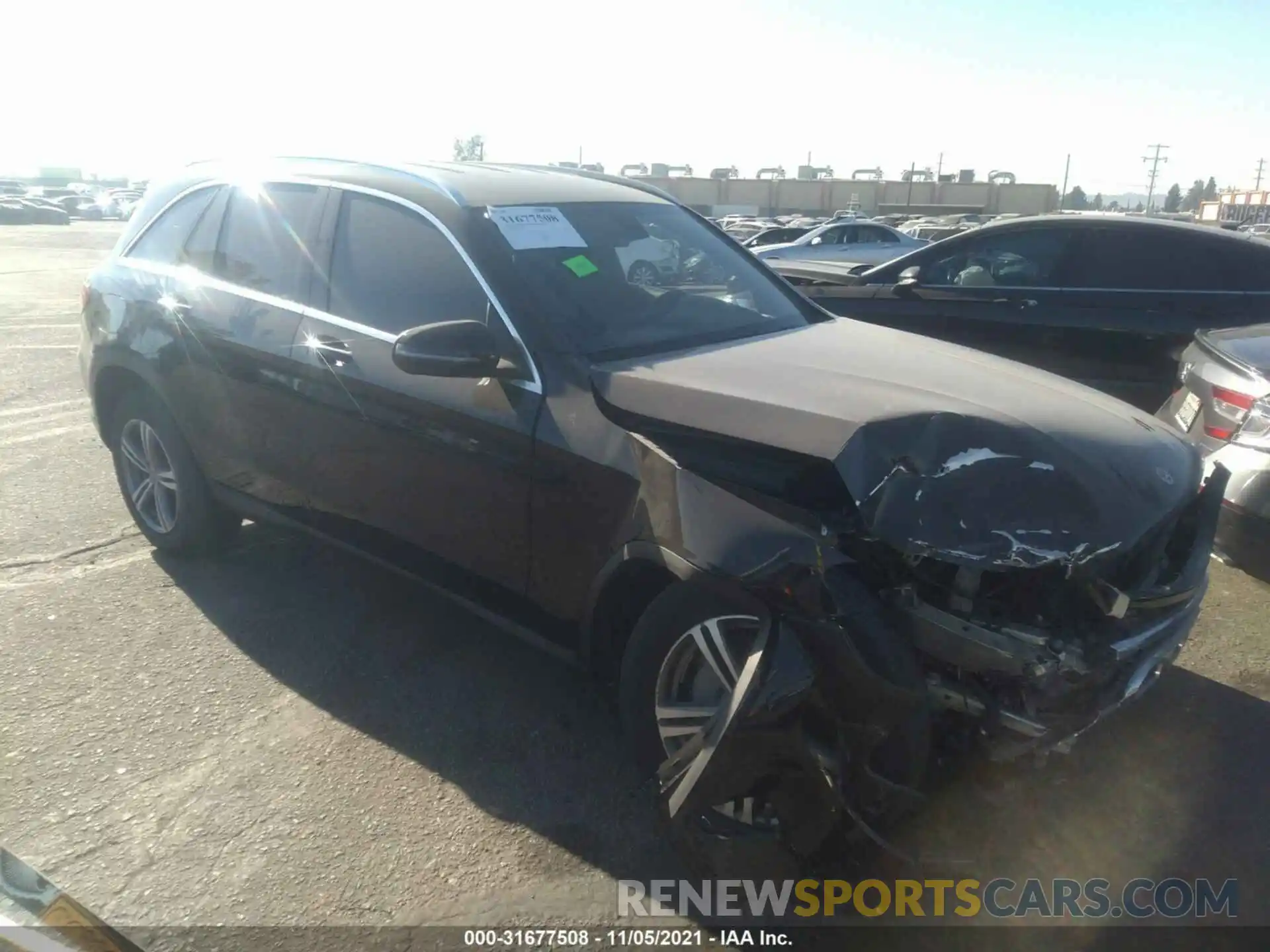 1 Photograph of a damaged car W1N0G8DB5LF793943 MERCEDES-BENZ GLC 2020