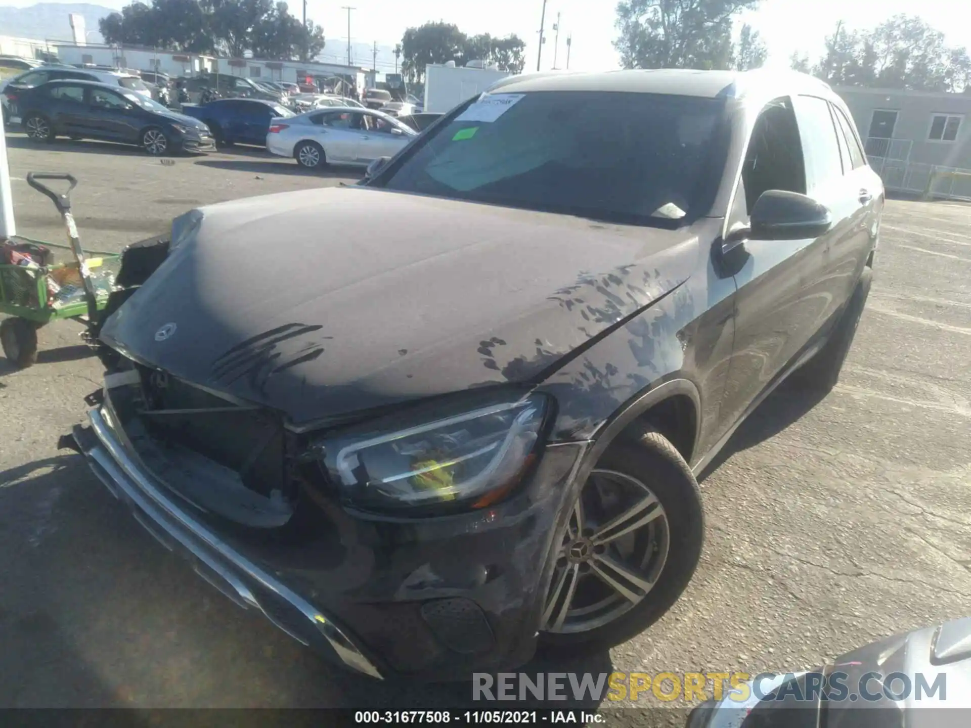 2 Photograph of a damaged car W1N0G8DB5LF793943 MERCEDES-BENZ GLC 2020