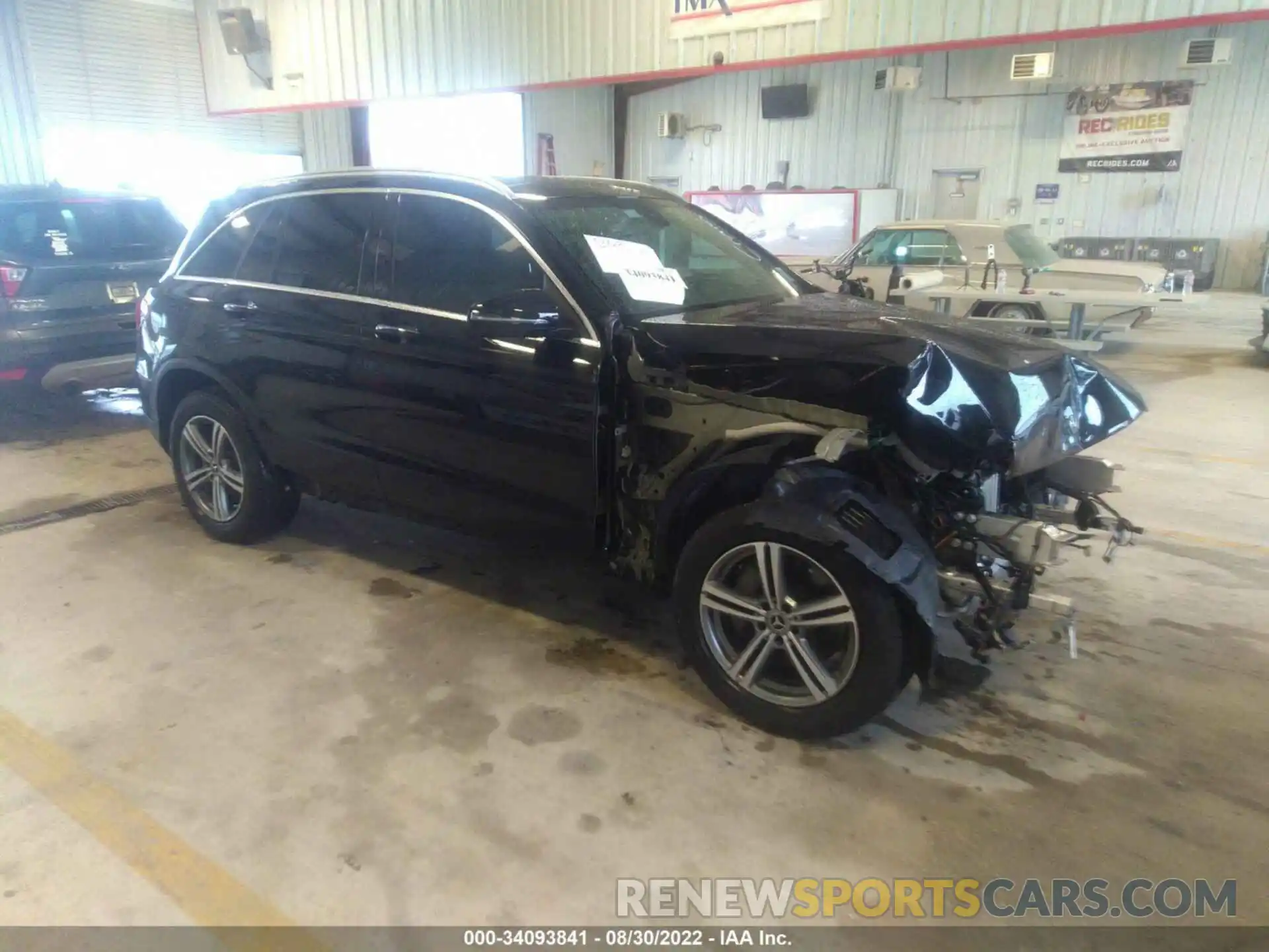 1 Photograph of a damaged car W1N0G8DB5LF813740 MERCEDES-BENZ GLC 2020