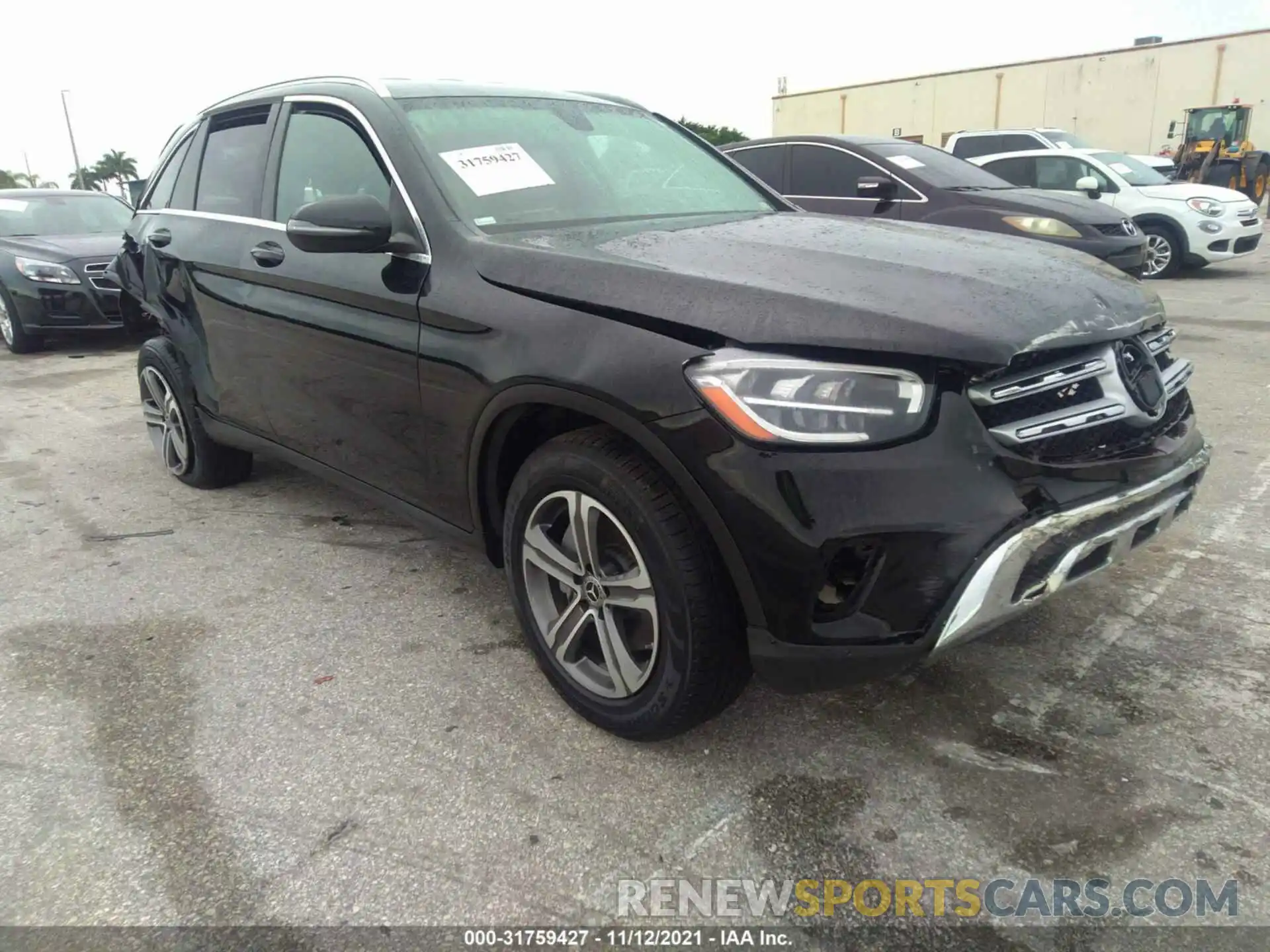 1 Photograph of a damaged car W1N0G8DB6LF772549 MERCEDES-BENZ GLC 2020