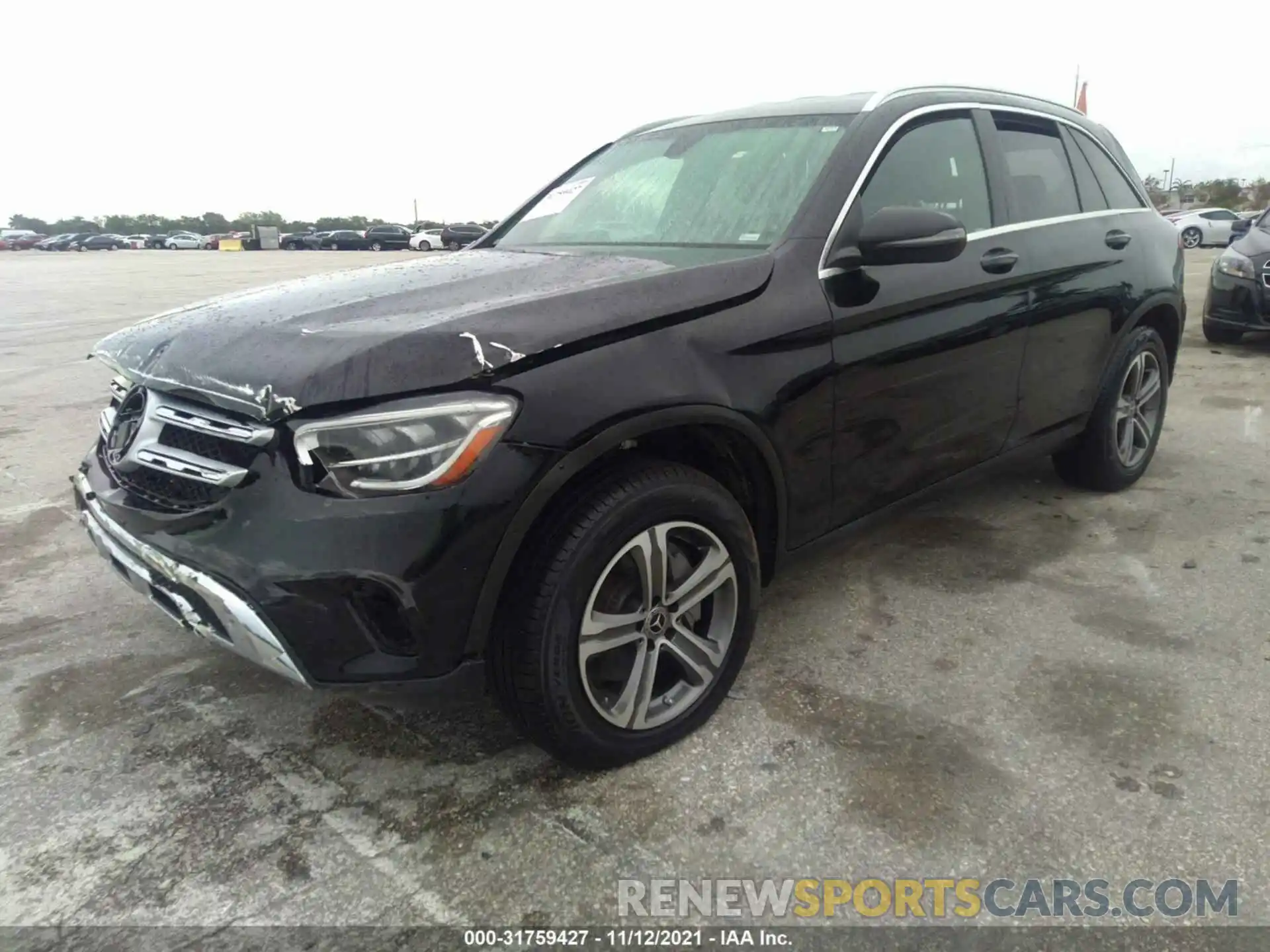 2 Фотография поврежденного автомобиля W1N0G8DB6LF772549 MERCEDES-BENZ GLC 2020