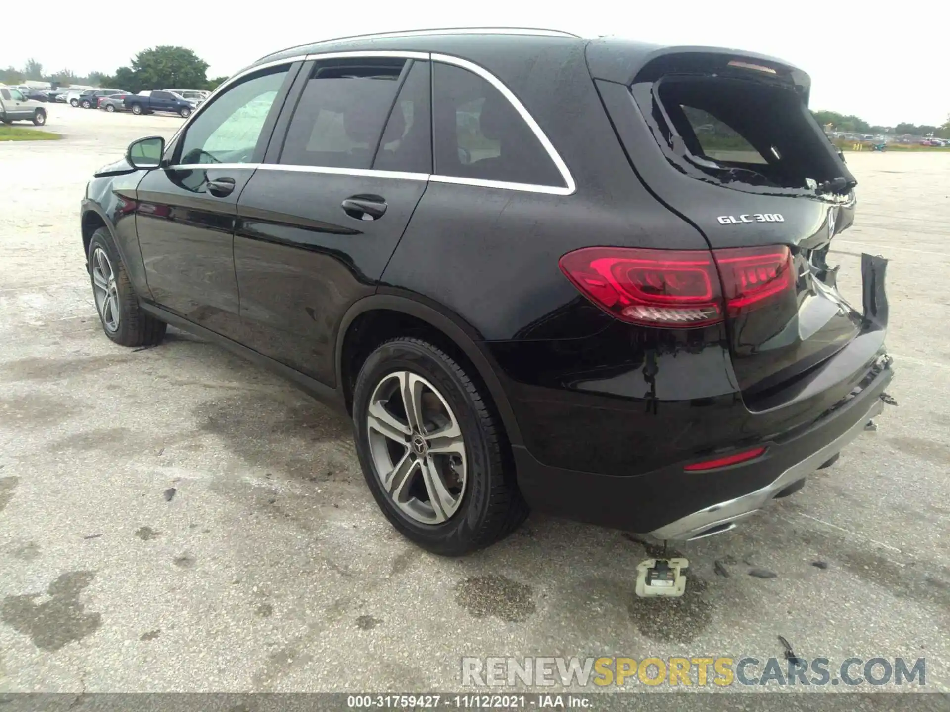 3 Photograph of a damaged car W1N0G8DB6LF772549 MERCEDES-BENZ GLC 2020