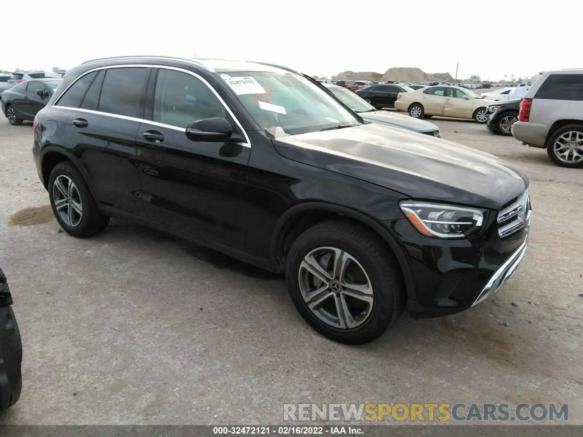 1 Photograph of a damaged car W1N0G8DB6LF778660 MERCEDES-BENZ GLC 2020