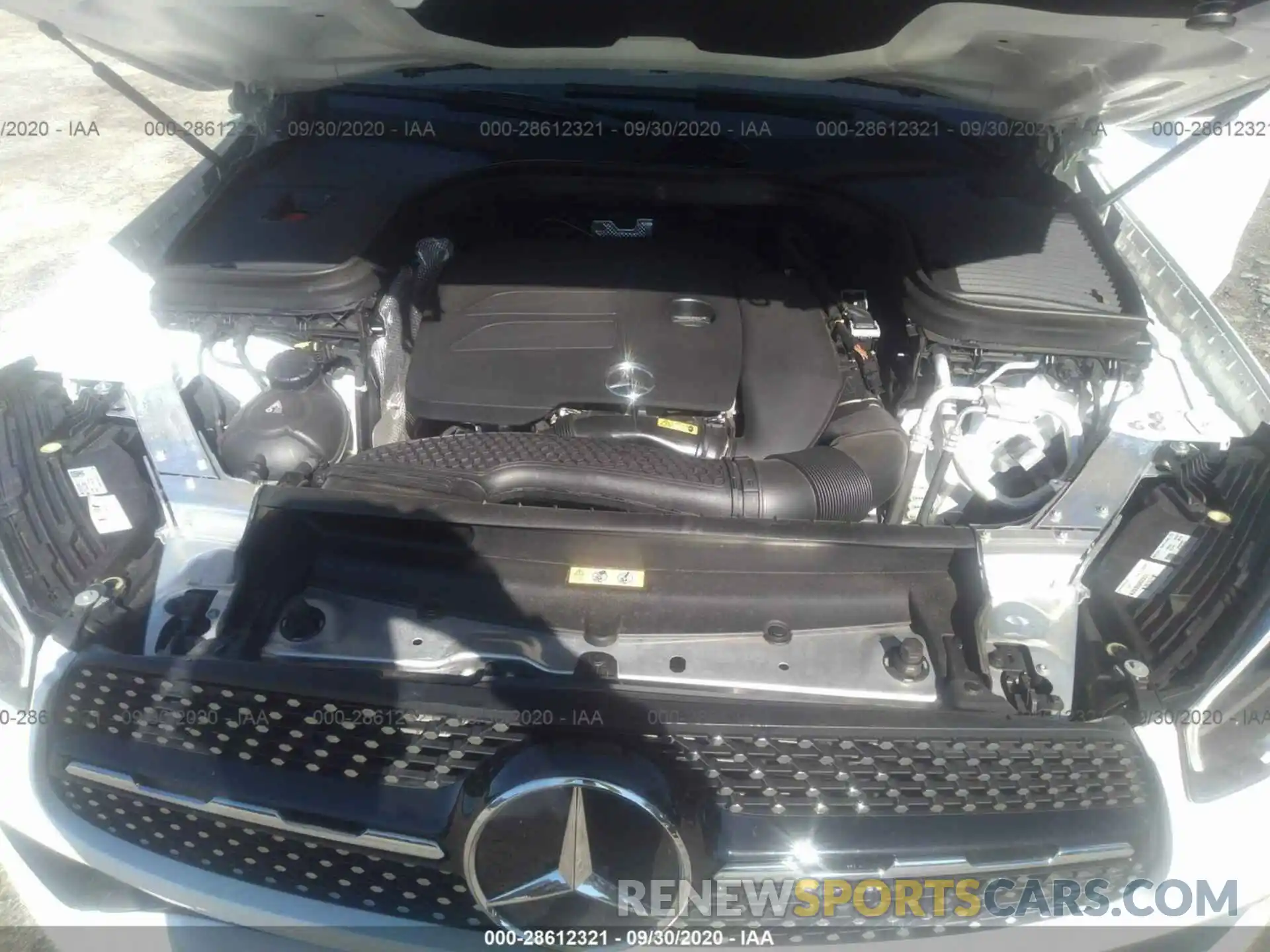 10 Photograph of a damaged car W1N0G8DB6LF803749 MERCEDES-BENZ GLC 2020