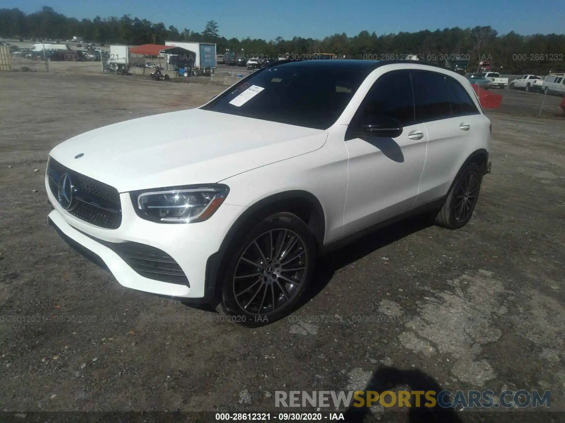 2 Photograph of a damaged car W1N0G8DB6LF803749 MERCEDES-BENZ GLC 2020