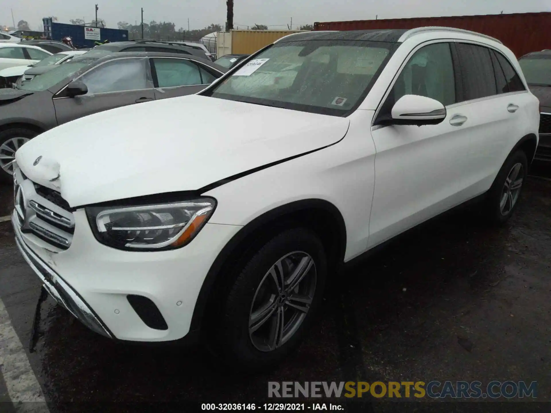 2 Photograph of a damaged car W1N0G8DB7LF820527 MERCEDES-BENZ GLC 2020