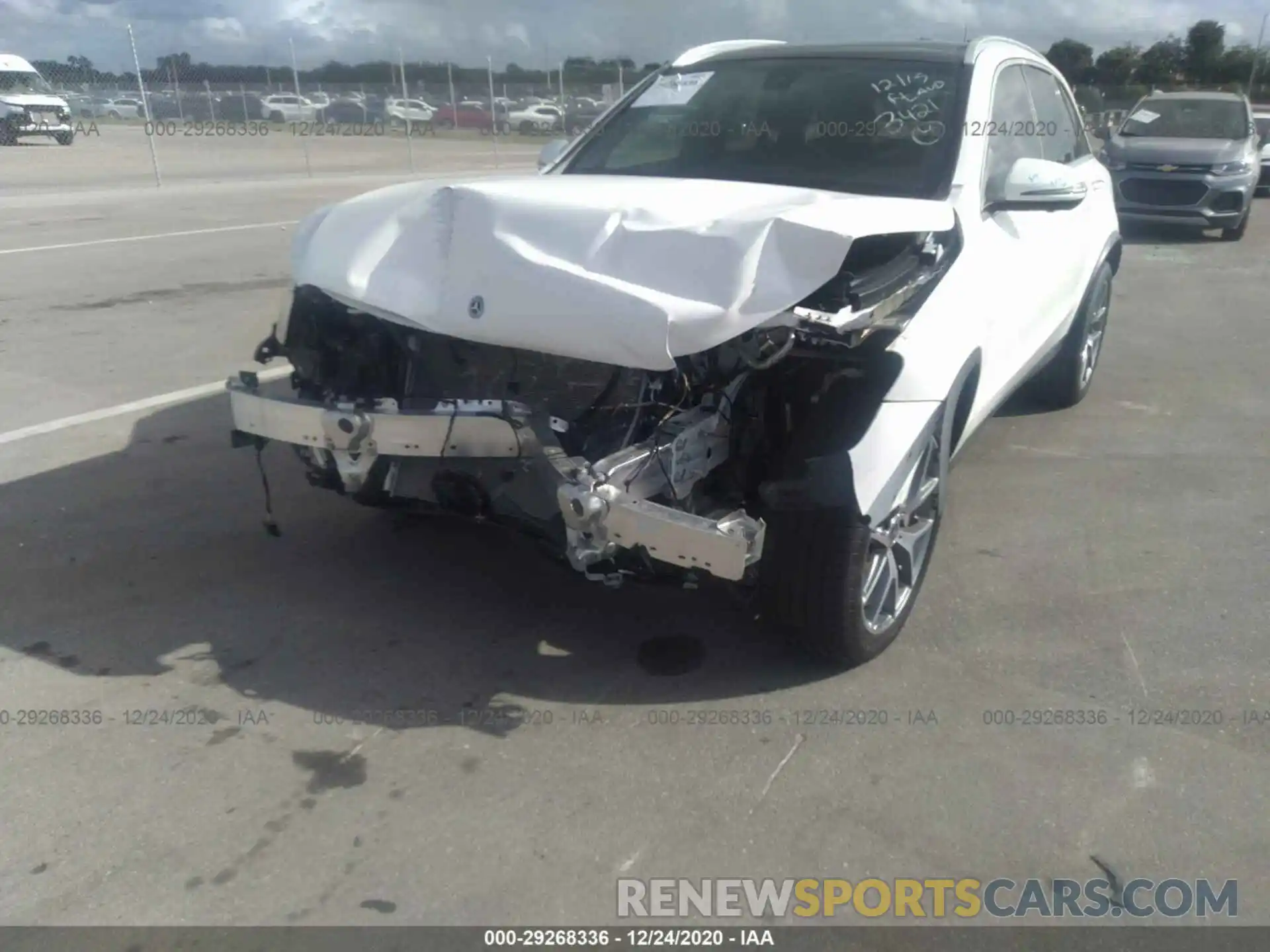 6 Фотография поврежденного автомобиля W1N0G8DB8LF863421 MERCEDES-BENZ GLC 2020
