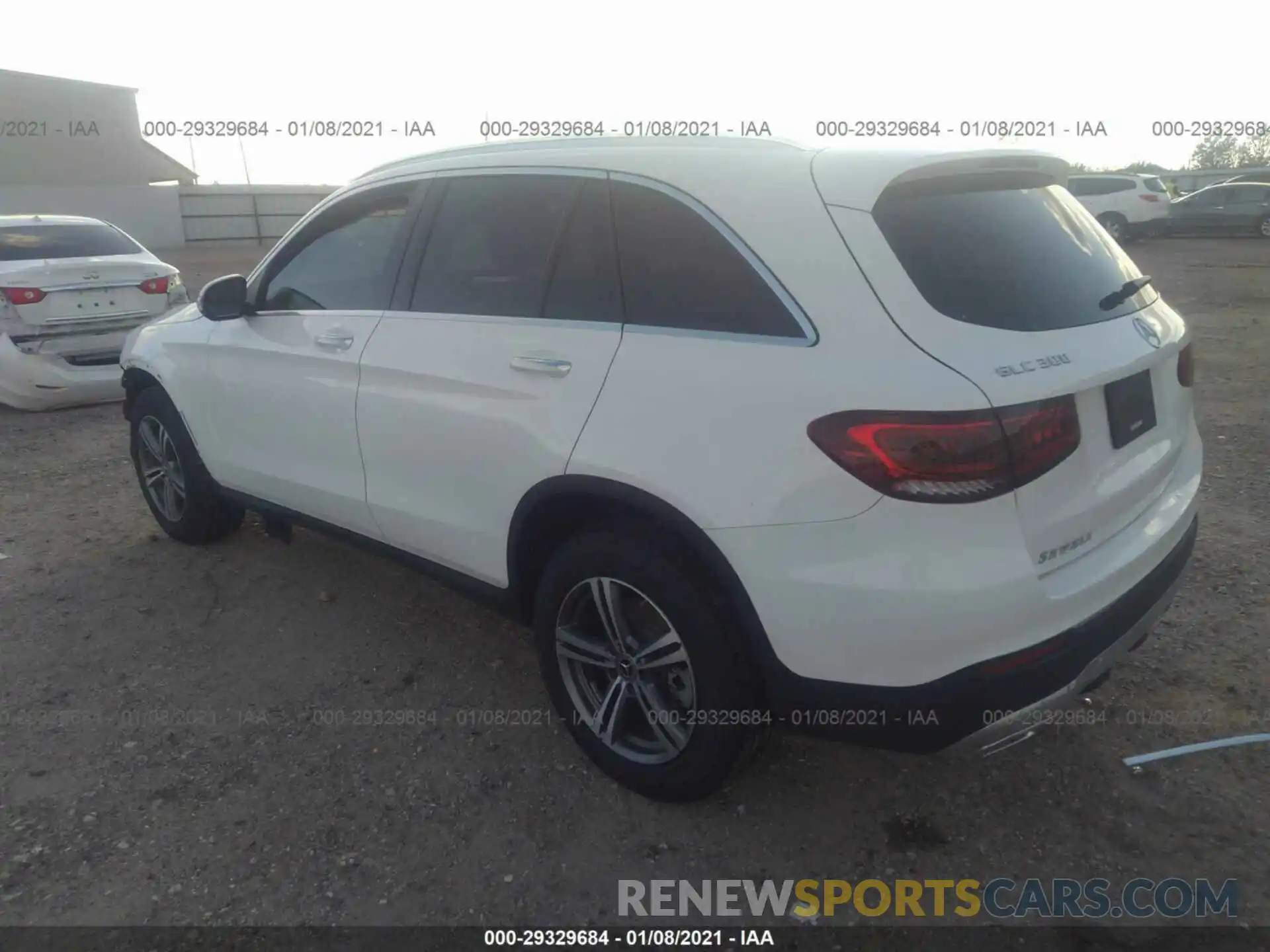 3 Фотография поврежденного автомобиля W1N0G8DB9LF808170 MERCEDES-BENZ GLC 2020