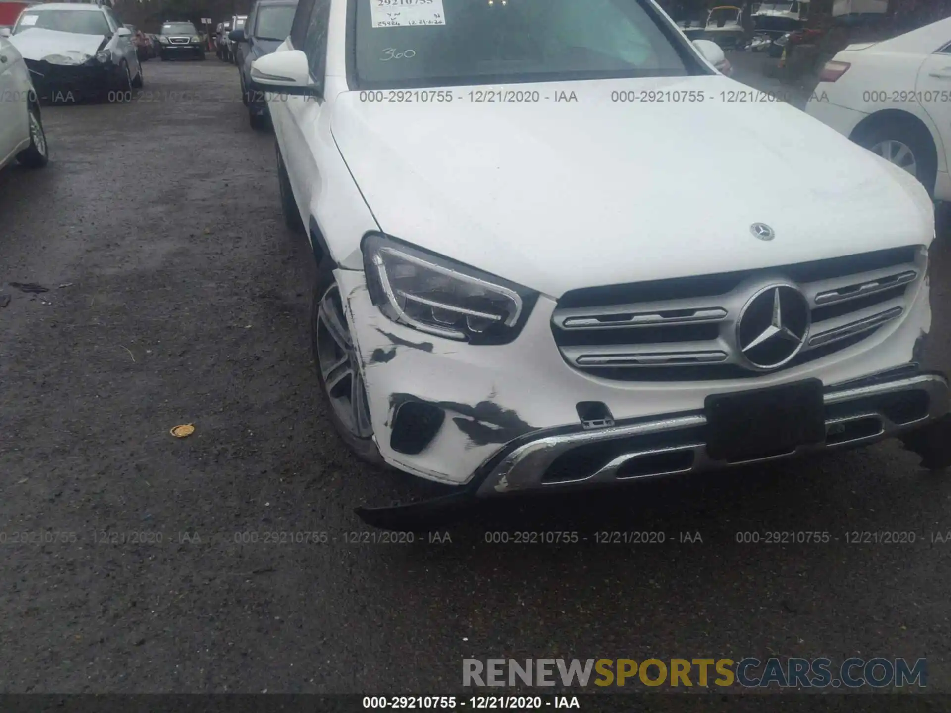 6 Photograph of a damaged car W1N0G8DBXLF781609 MERCEDES-BENZ GLC 2020