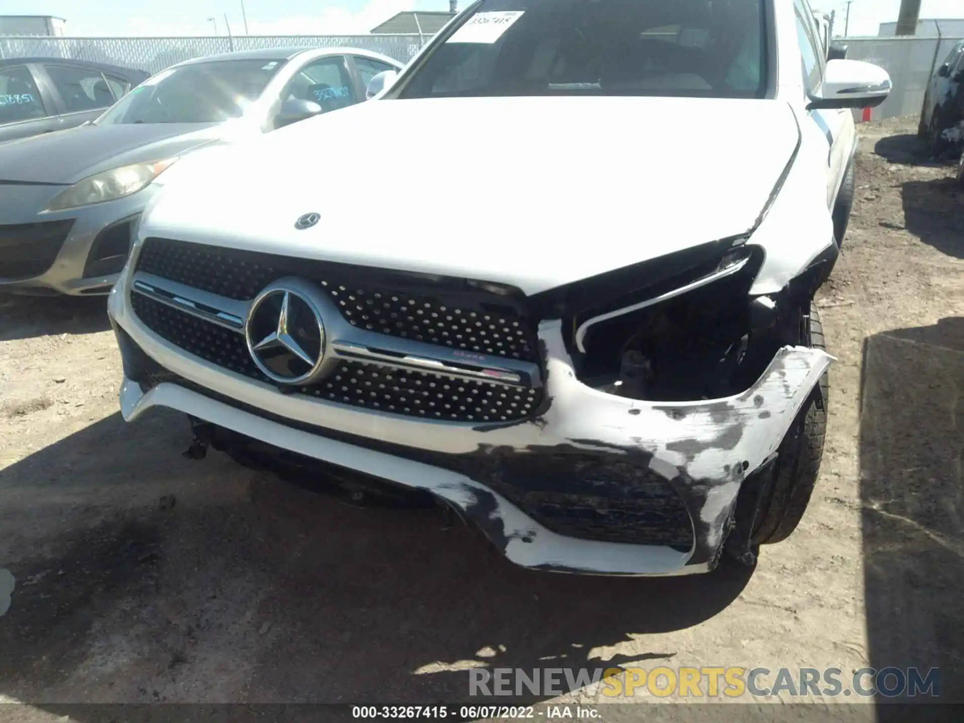 6 Фотография поврежденного автомобиля W1N0G8DBXLF855272 MERCEDES-BENZ GLC 2020