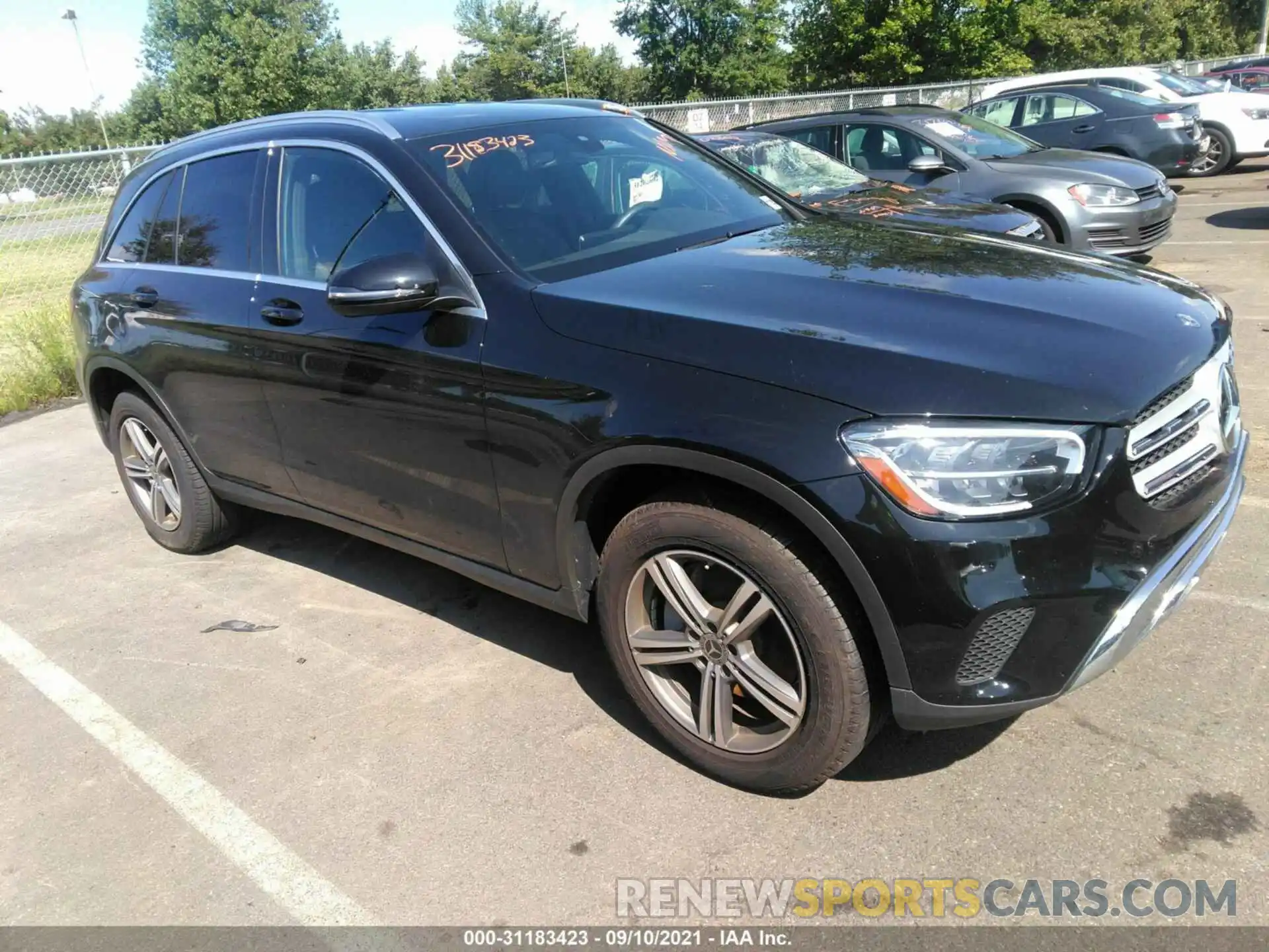 1 Photograph of a damaged car W1N0G8EB1LF822918 MERCEDES-BENZ GLC 2020