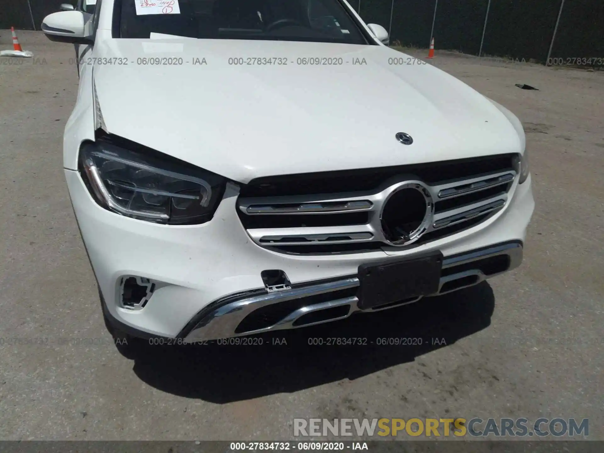 6 Photograph of a damaged car W1N0G8EB2LF781991 MERCEDES-BENZ GLC 2020