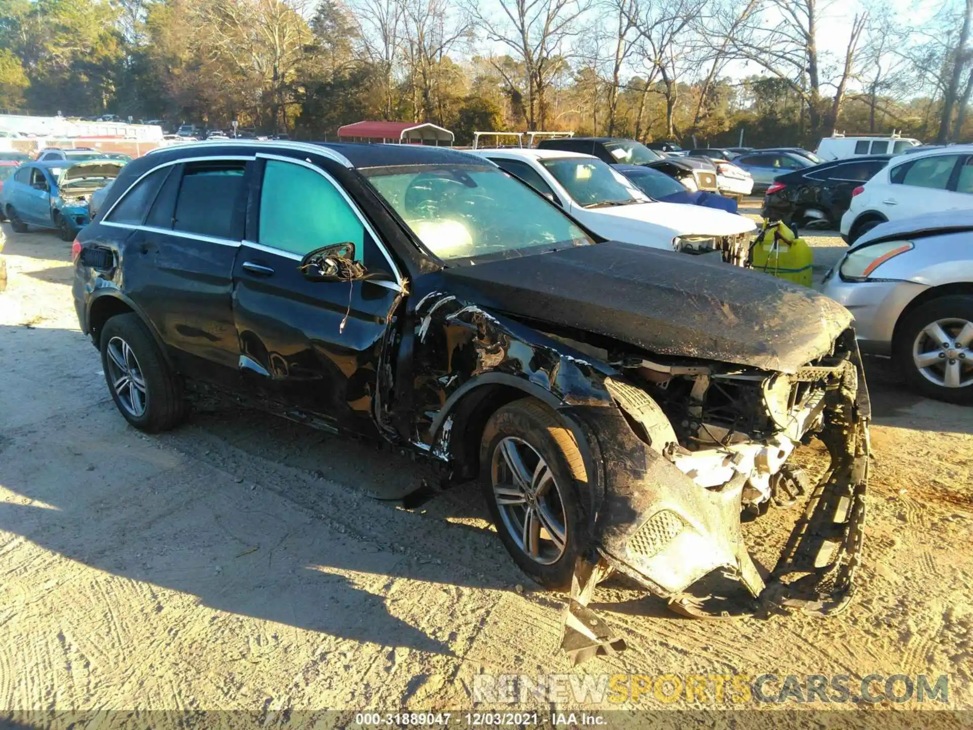 1 Photograph of a damaged car W1N0G8EB3LF768067 MERCEDES-BENZ GLC 2020