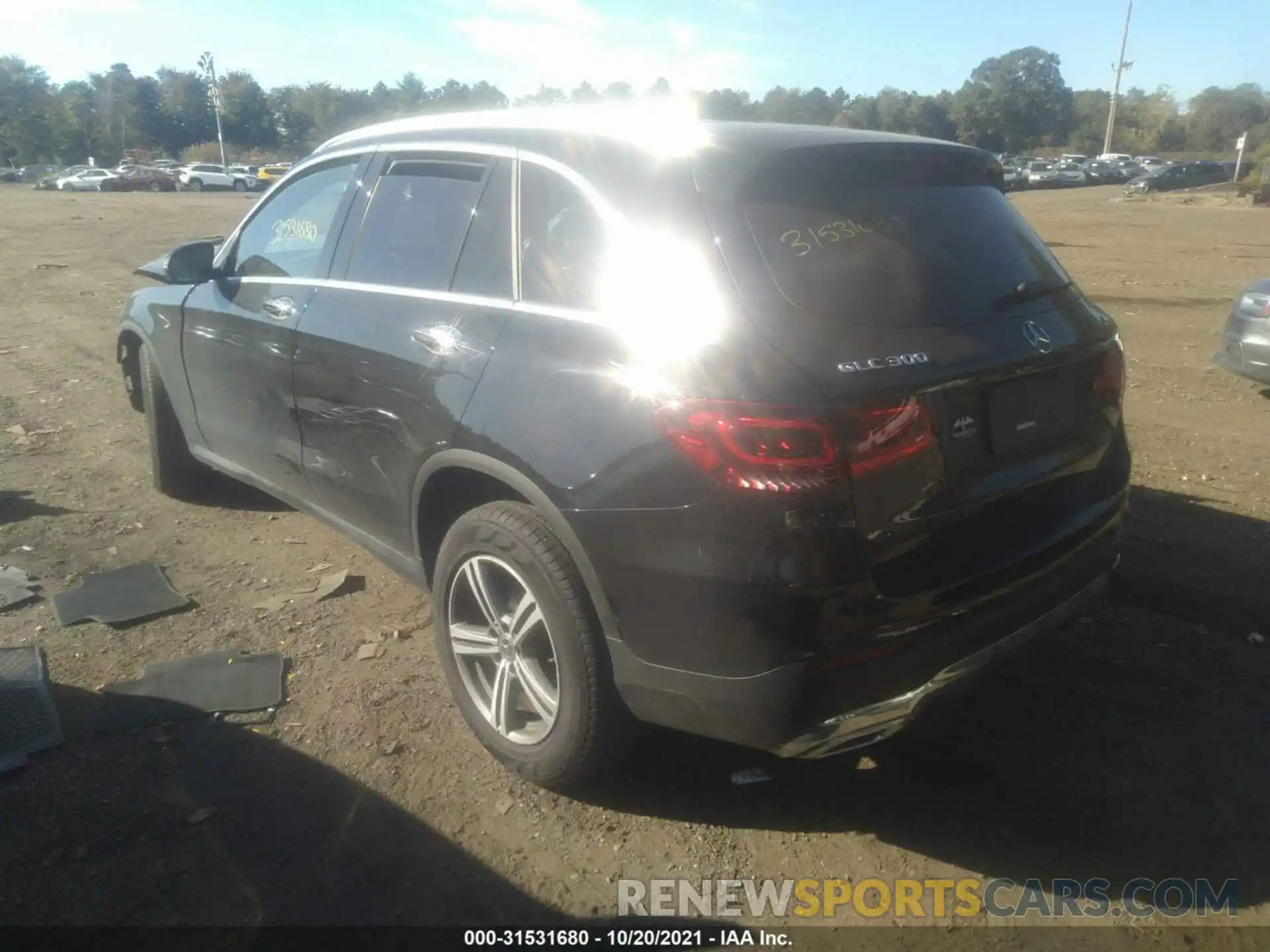 3 Photograph of a damaged car W1N0G8EB3LF817686 MERCEDES-BENZ GLC 2020