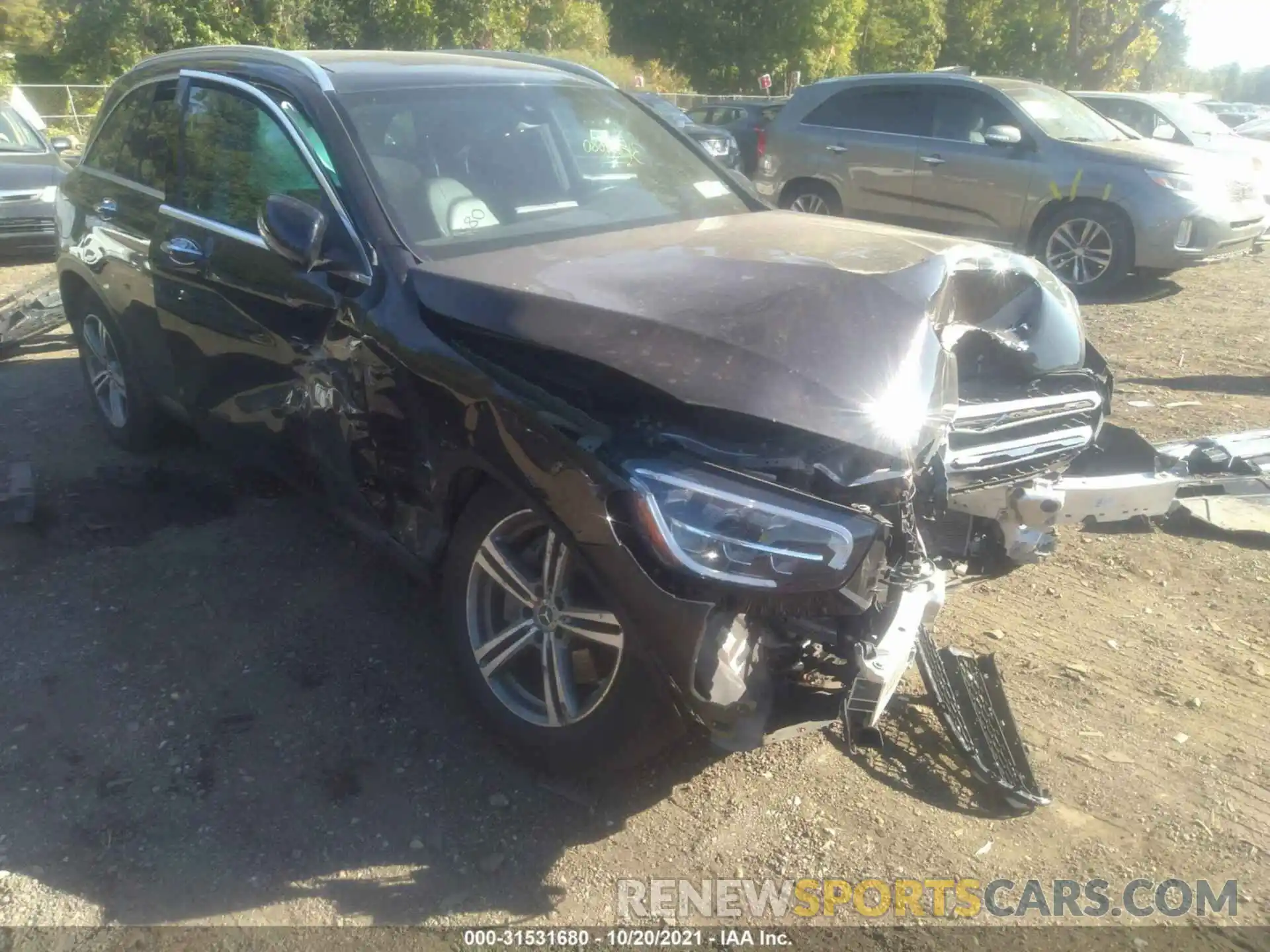 6 Photograph of a damaged car W1N0G8EB3LF817686 MERCEDES-BENZ GLC 2020