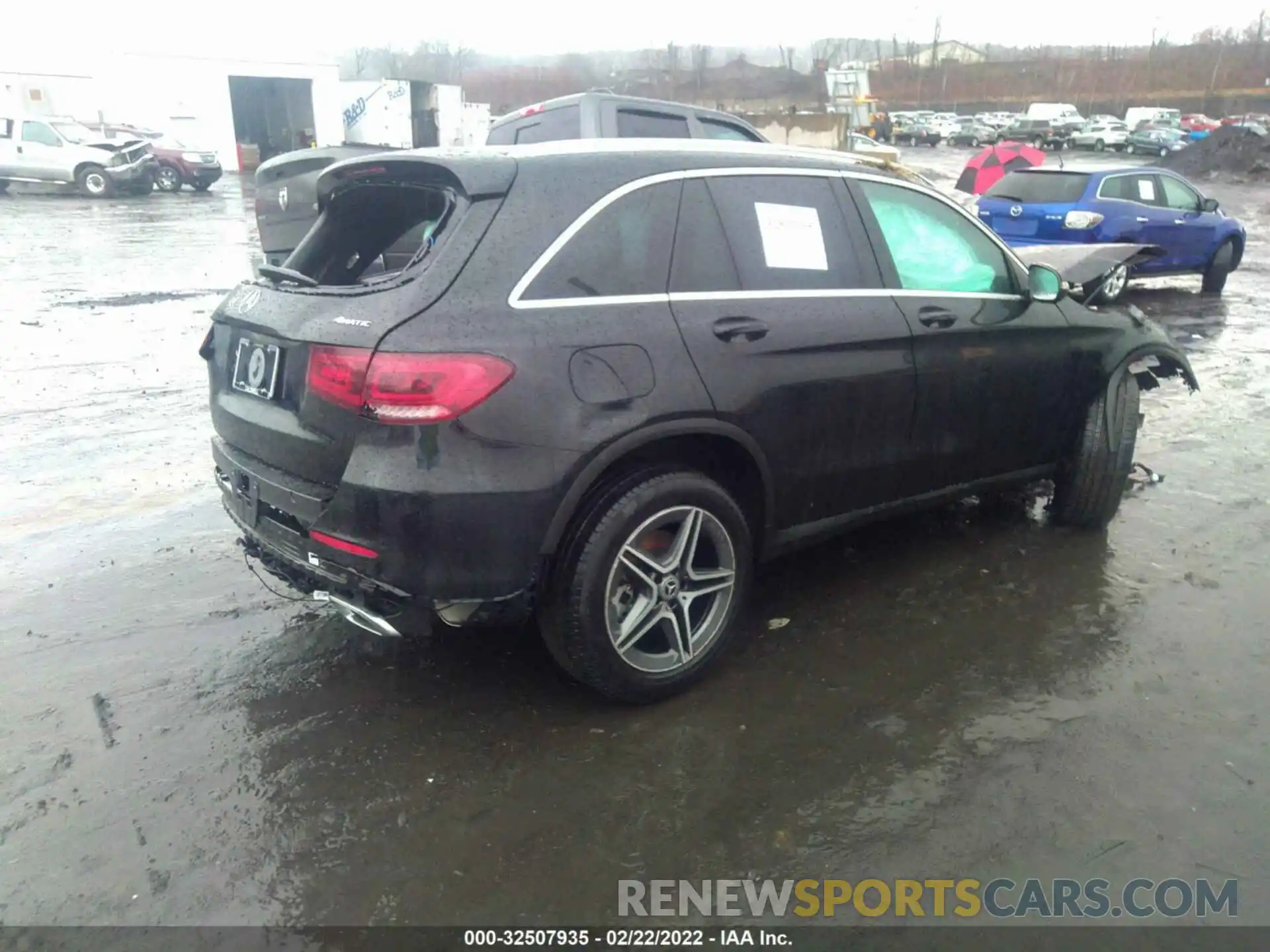 4 Фотография поврежденного автомобиля W1N0G8EB4LF772404 MERCEDES-BENZ GLC 2020