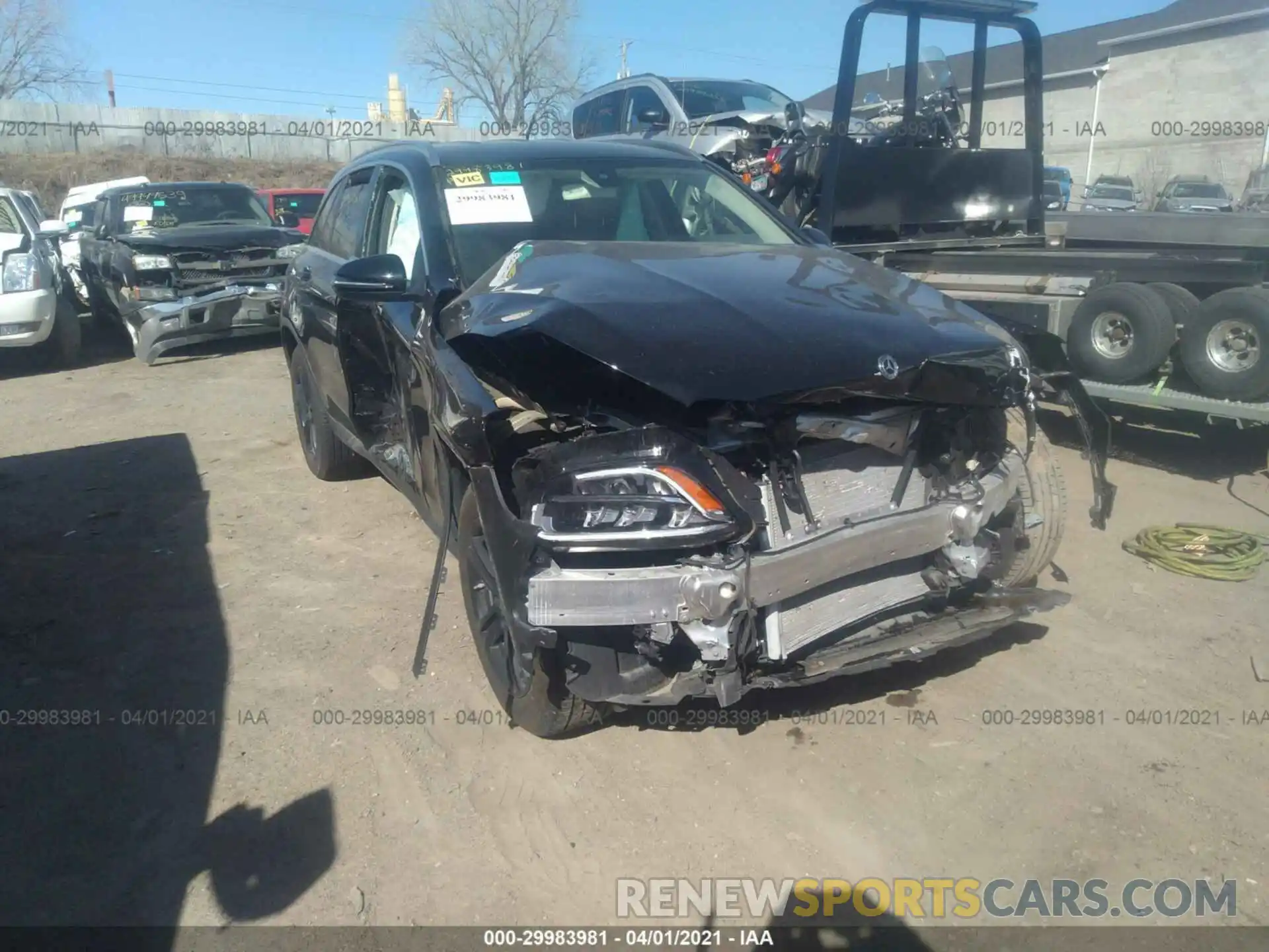 6 Photograph of a damaged car W1N0G8EB4LF779840 MERCEDES-BENZ GLC 2020