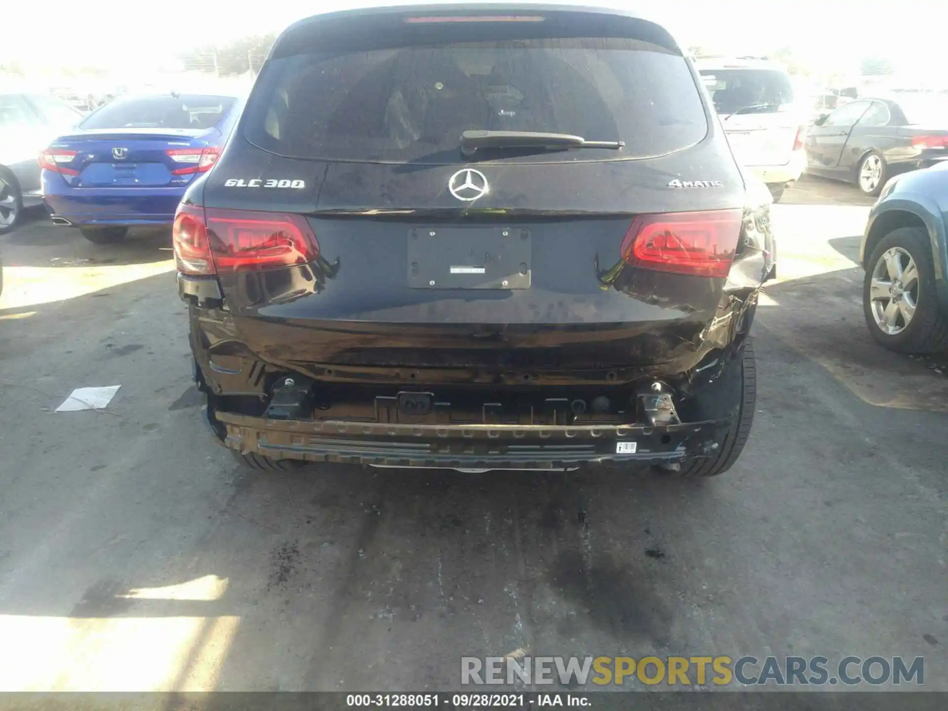 6 Photograph of a damaged car W1N0G8EB5LF862550 MERCEDES-BENZ GLC 2020