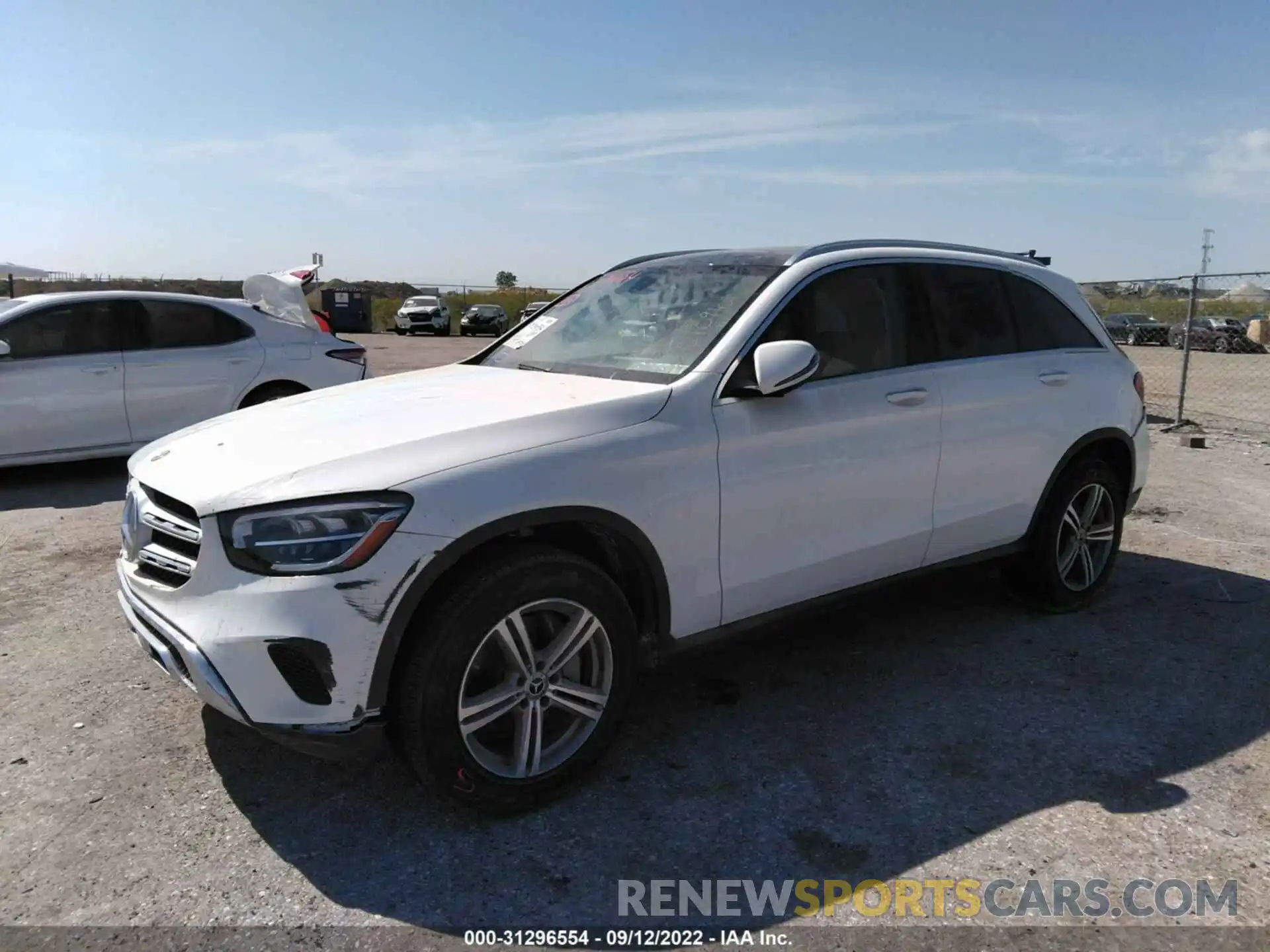 2 Фотография поврежденного автомобиля W1N0G8EB5LF862838 MERCEDES-BENZ GLC 2020