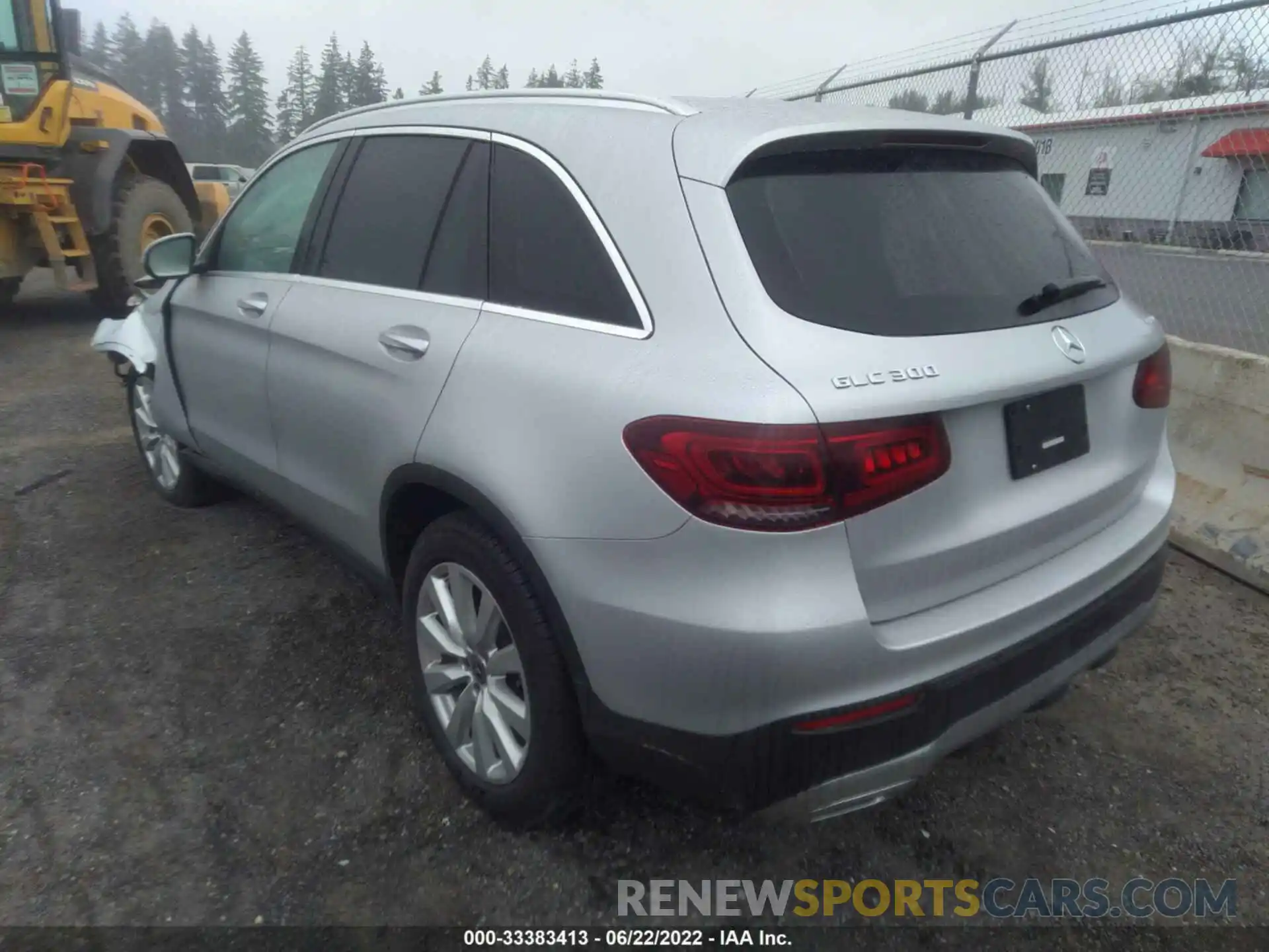 3 Фотография поврежденного автомобиля W1N0G8EB6LF761470 MERCEDES-BENZ GLC 2020