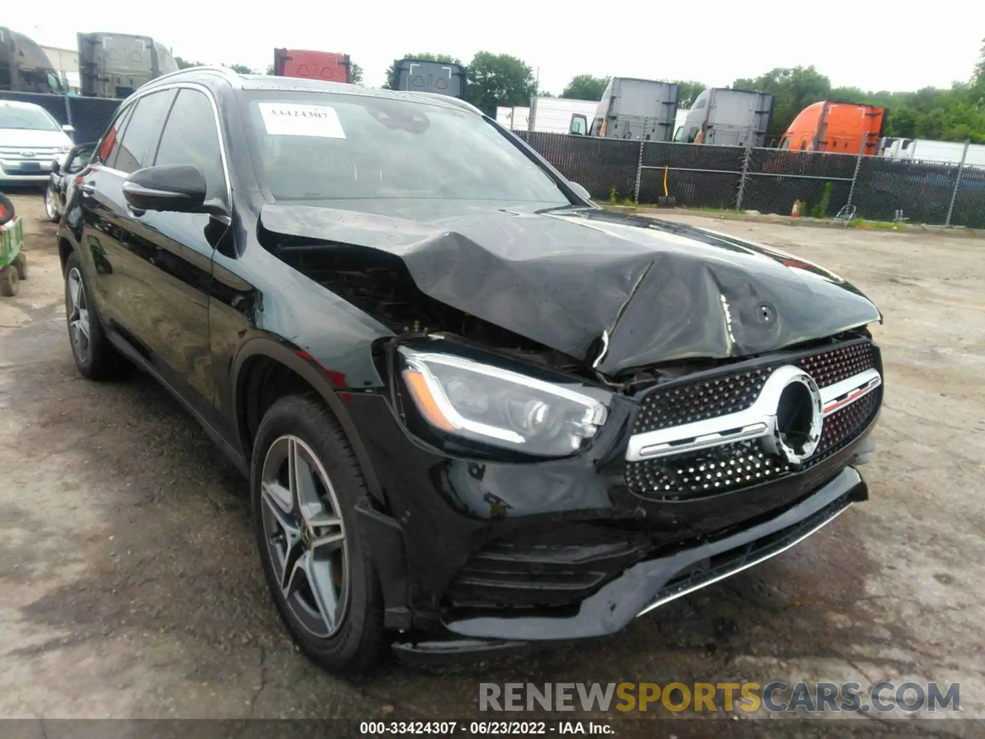 6 Photograph of a damaged car W1N0G8EB6LF769150 MERCEDES-BENZ GLC 2020