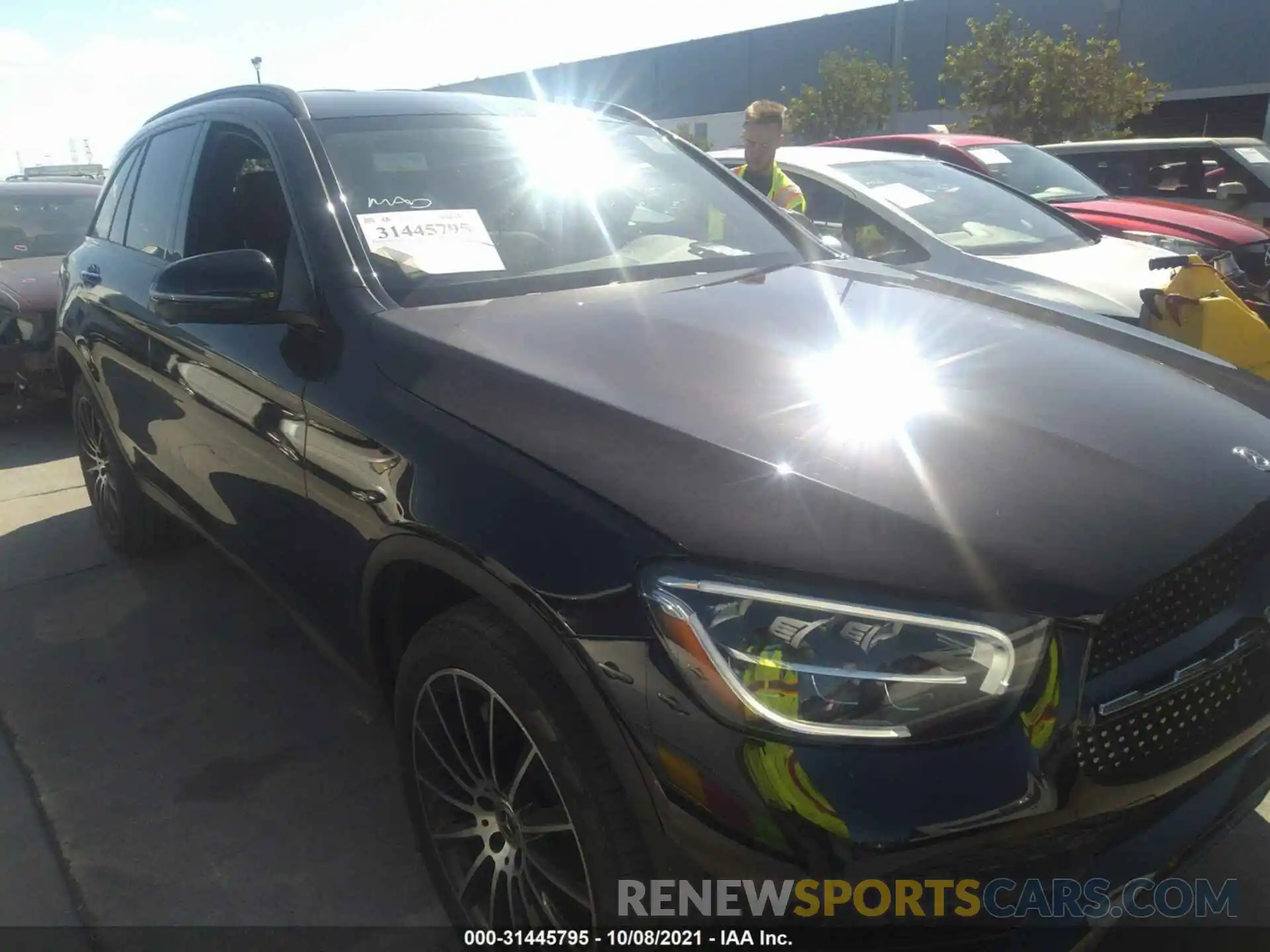 1 Photograph of a damaged car W1N0G8EB6LF859088 MERCEDES-BENZ GLC 2020