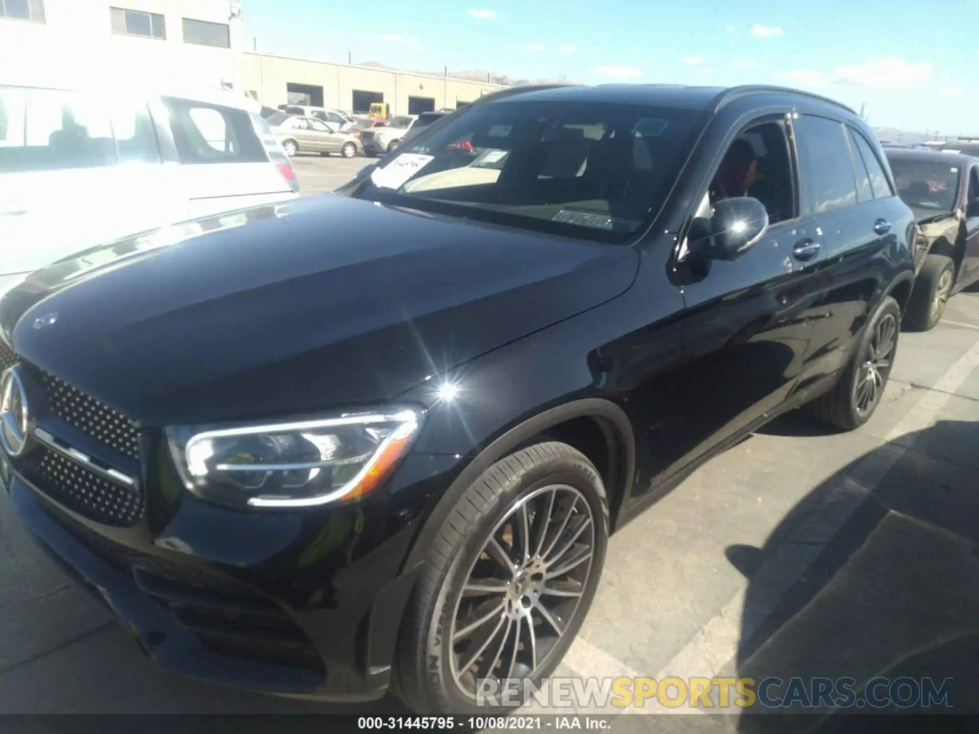 2 Photograph of a damaged car W1N0G8EB6LF859088 MERCEDES-BENZ GLC 2020