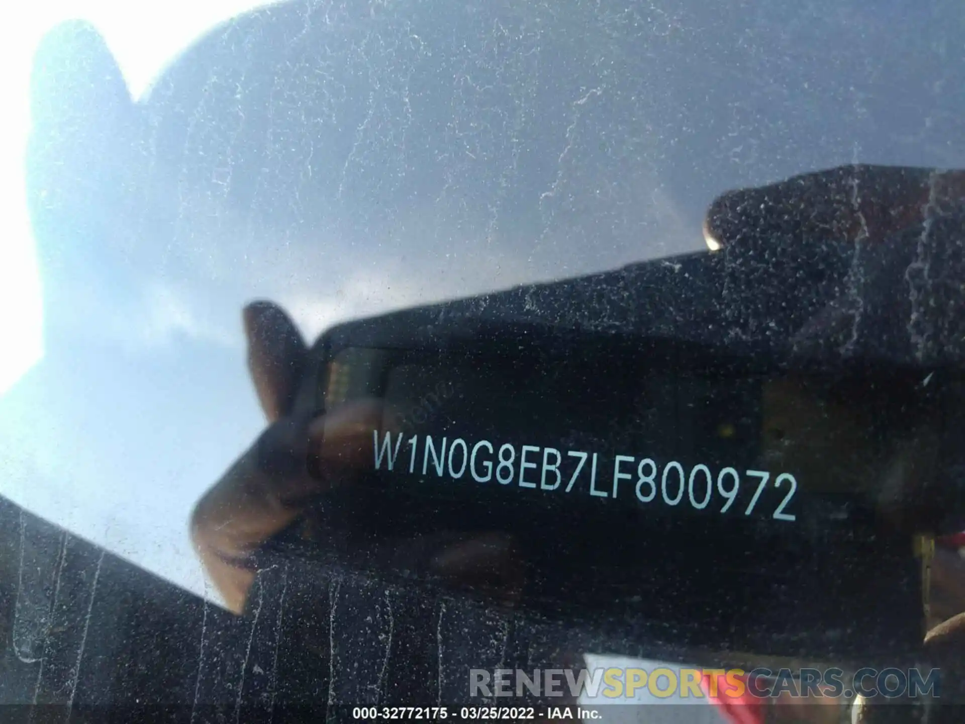 9 Photograph of a damaged car W1N0G8EB7LF800972 MERCEDES-BENZ GLC 2020