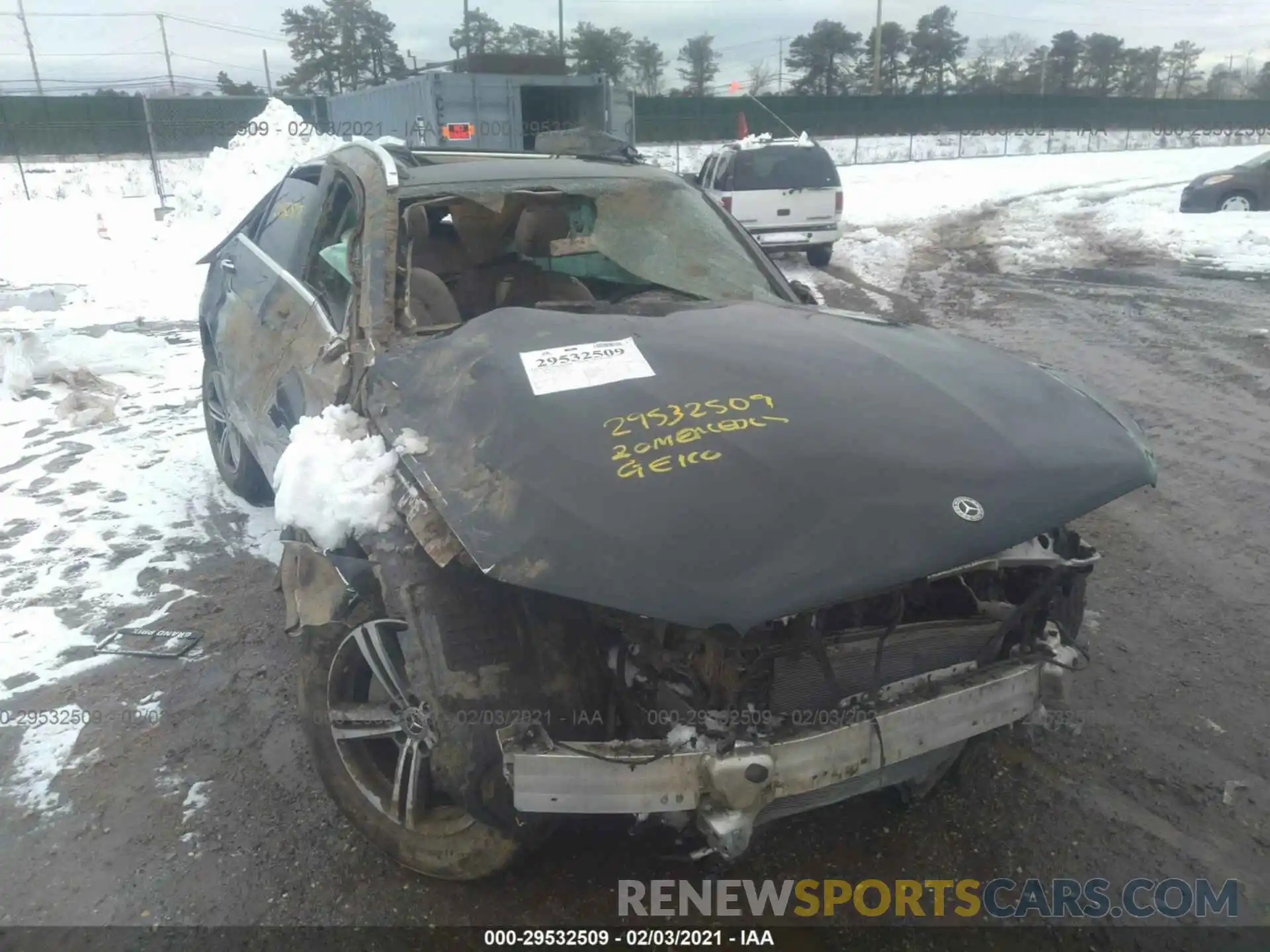 6 Photograph of a damaged car W1N0G8EB8LF761809 MERCEDES-BENZ GLC 2020