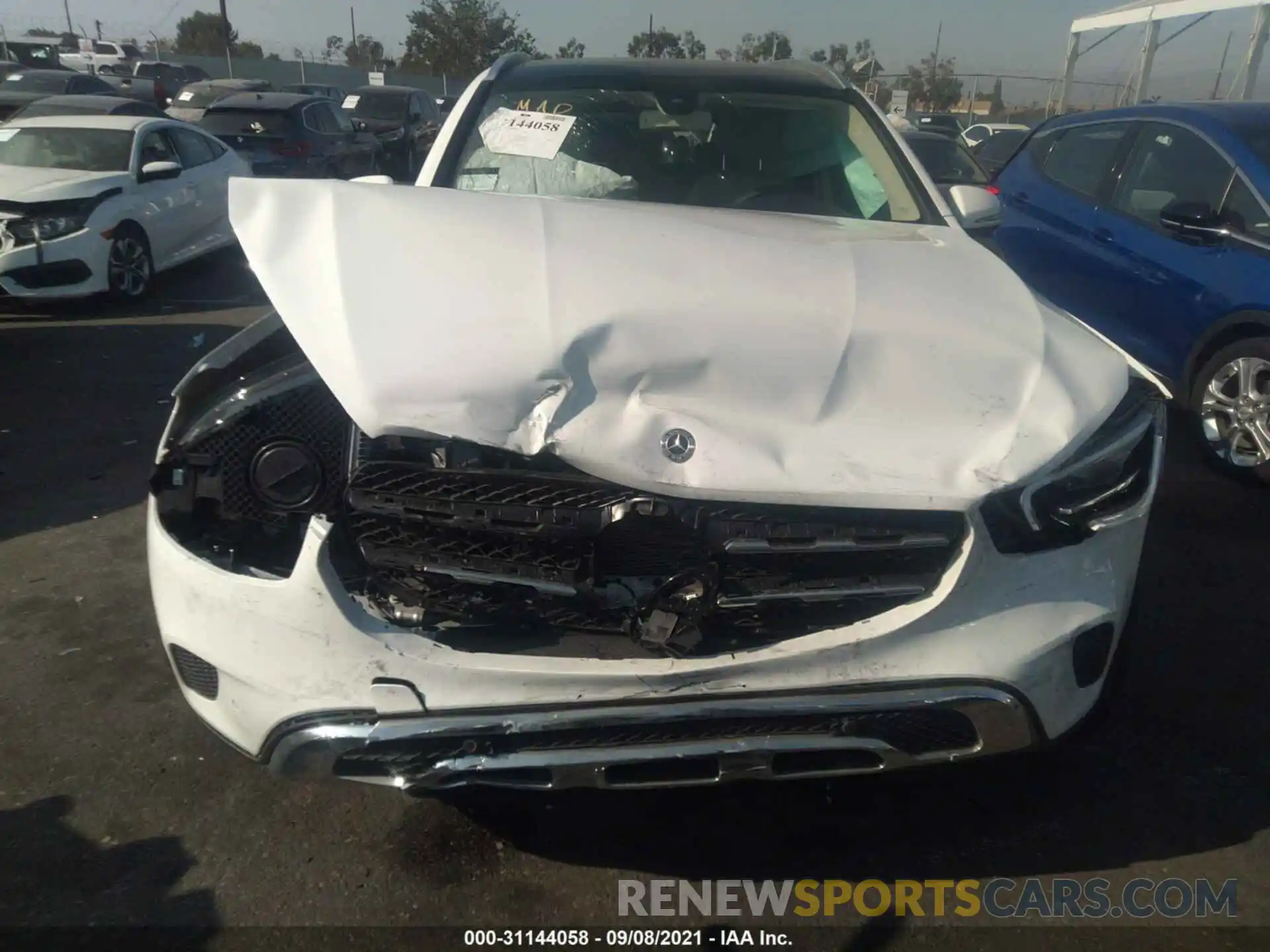 6 Photograph of a damaged car W1N0G8EB8LF809857 MERCEDES-BENZ GLC 2020