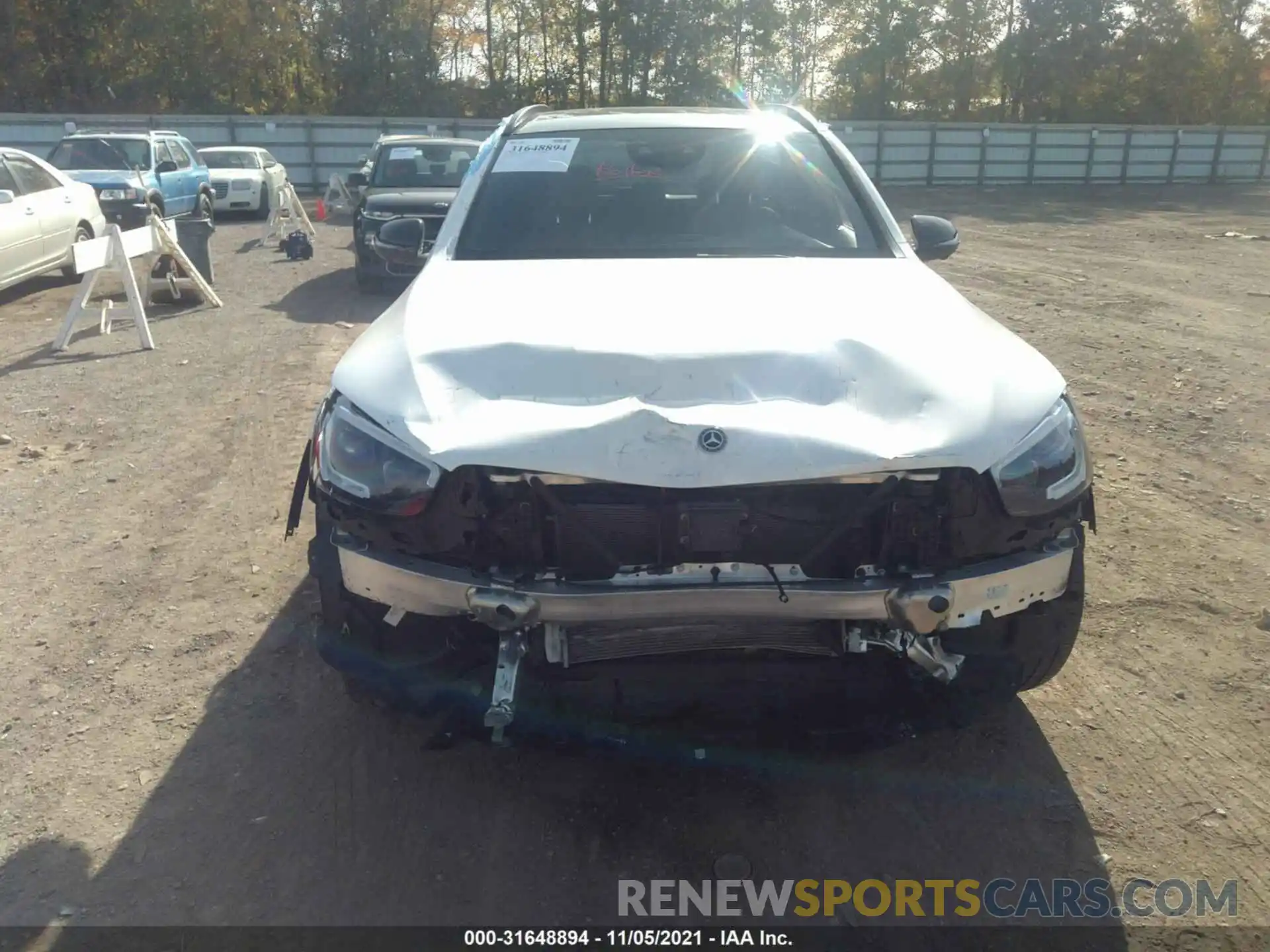 6 Photograph of a damaged car W1N0G8EB8LF818106 MERCEDES-BENZ GLC 2020