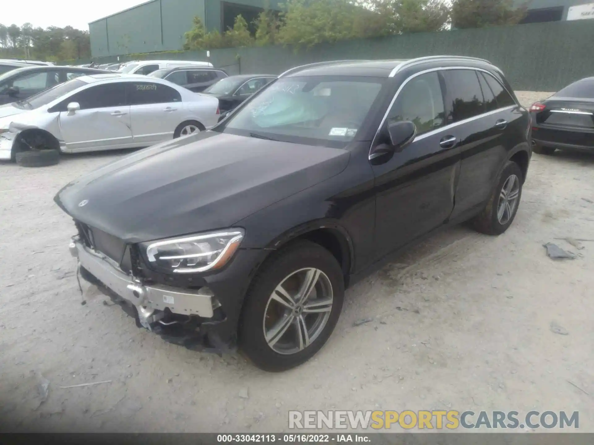 2 Photograph of a damaged car W1N0G8EB8LF865443 MERCEDES-BENZ GLC 2020