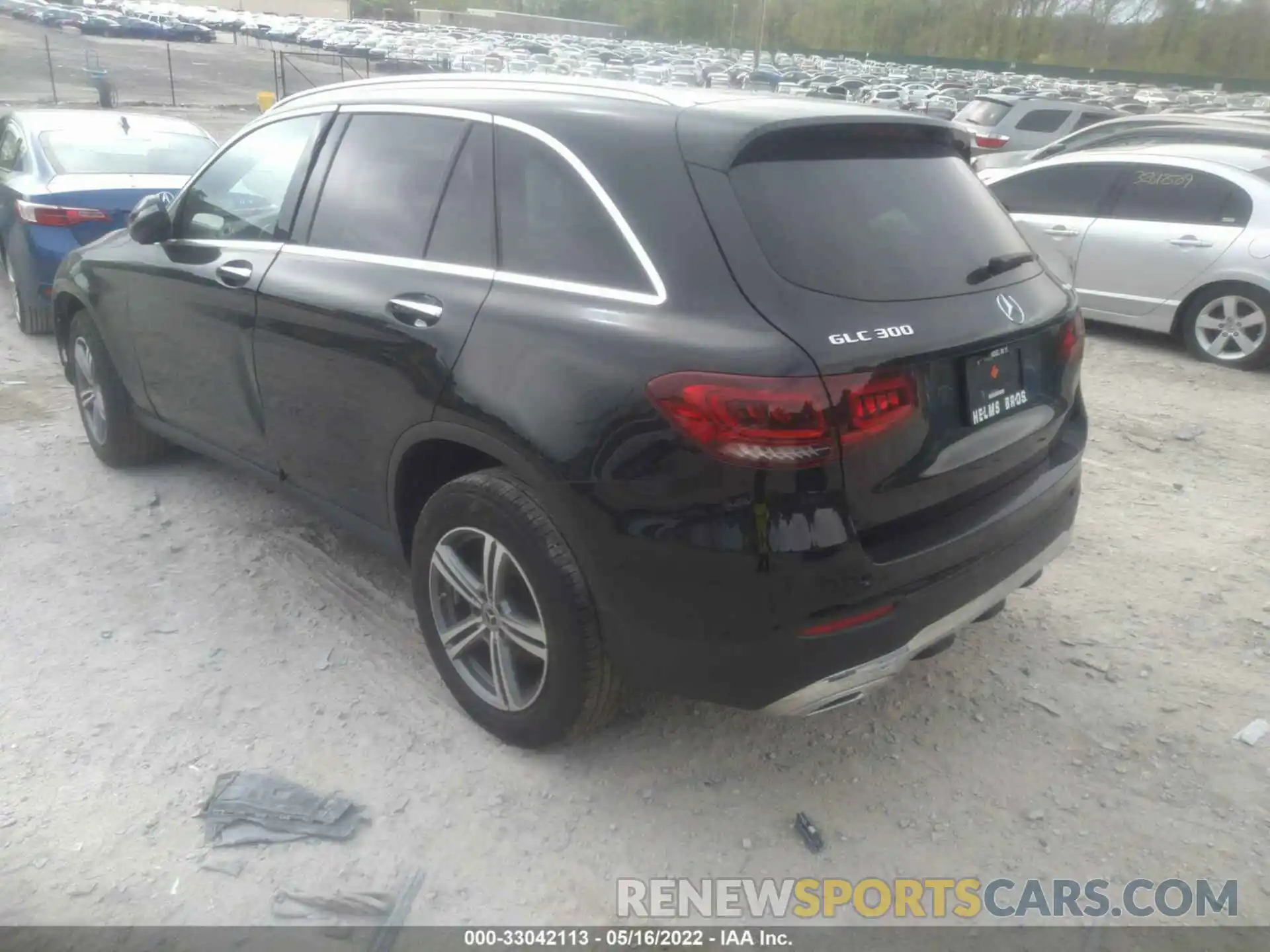 3 Photograph of a damaged car W1N0G8EB8LF865443 MERCEDES-BENZ GLC 2020