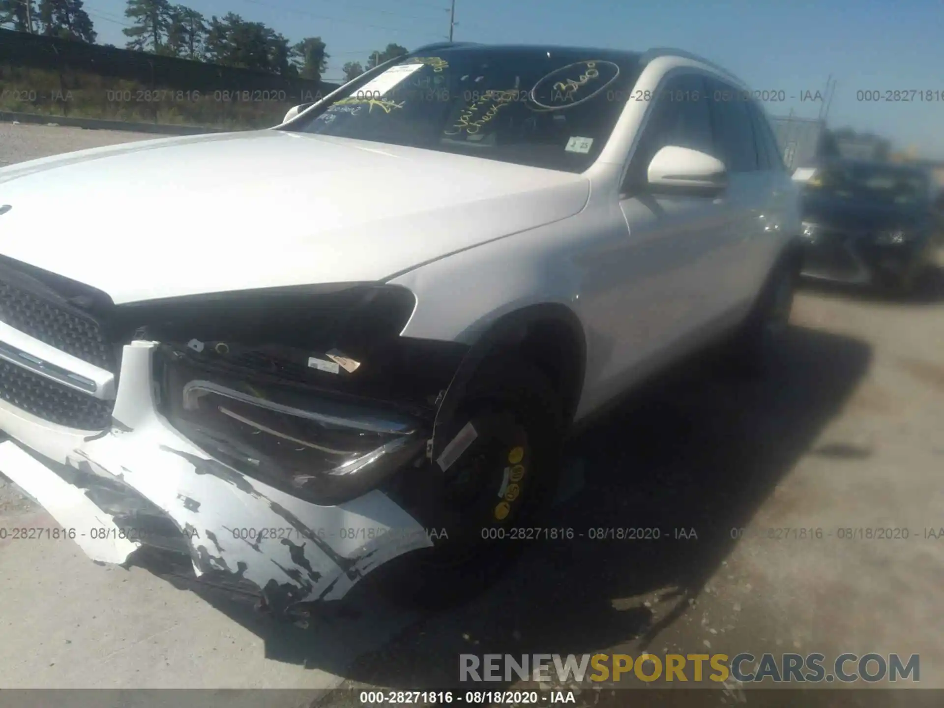 6 Photograph of a damaged car W1N0G8EB9LF788212 MERCEDES-BENZ GLC 2020