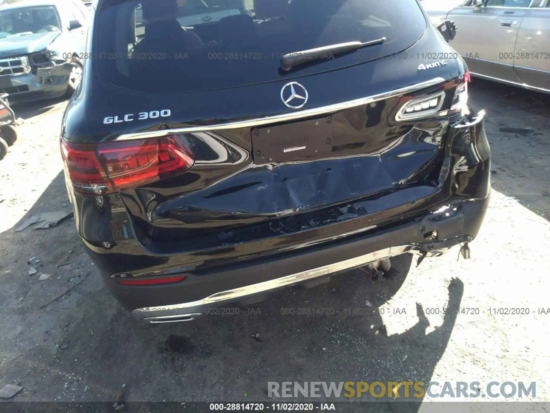 6 Photograph of a damaged car W1N0G8EB9LF835819 MERCEDES-BENZ GLC 2020